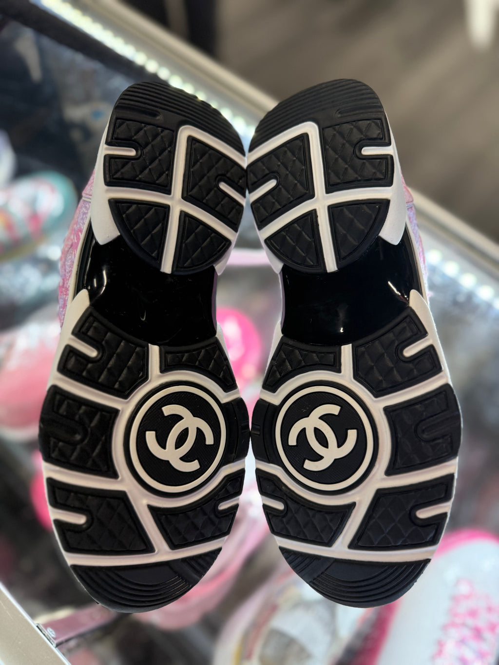 Chanel CC Trainer Low "Pink"
