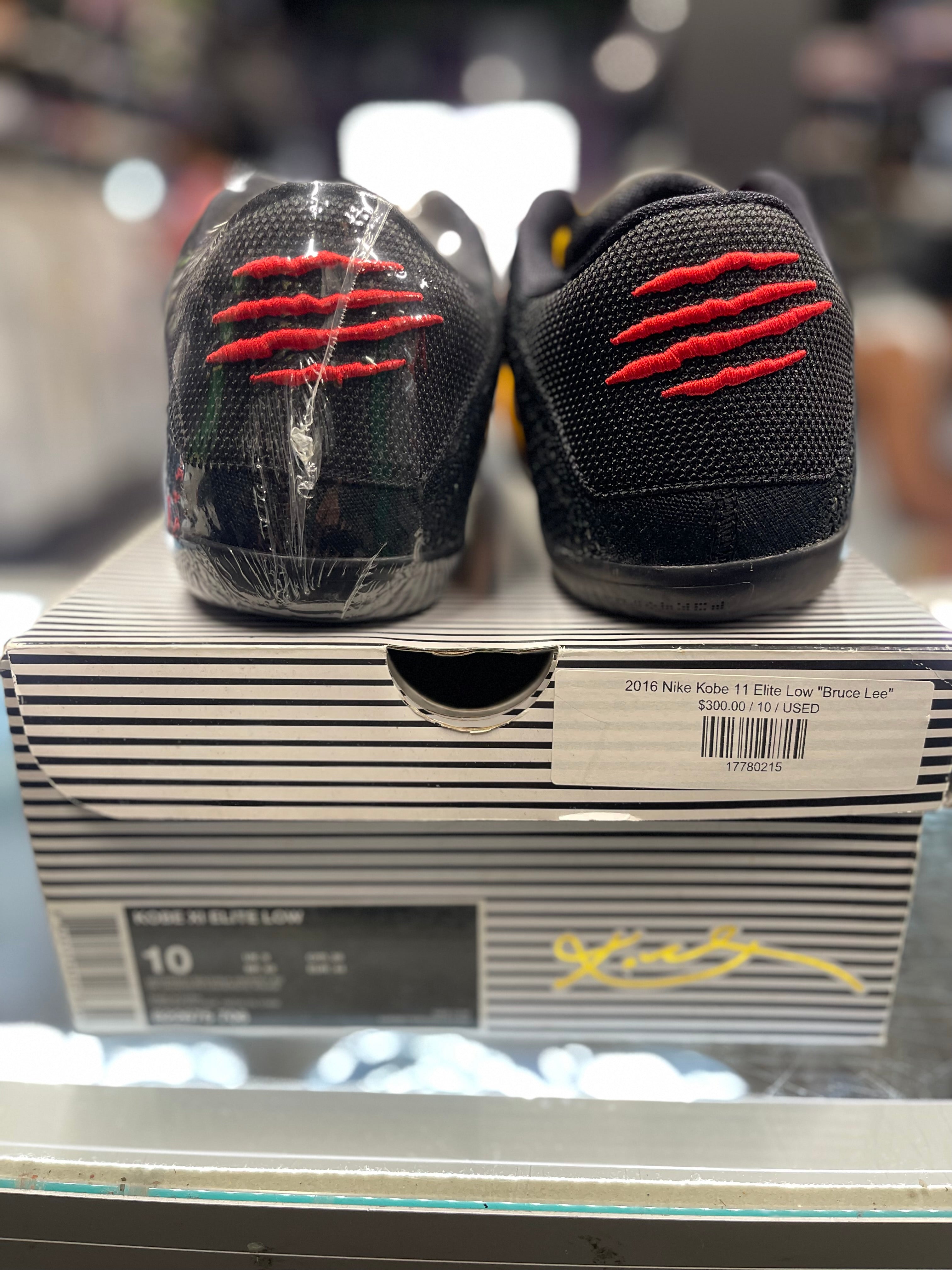 2016 Nike Kobe 11 Elite Low "Bruce Lee"