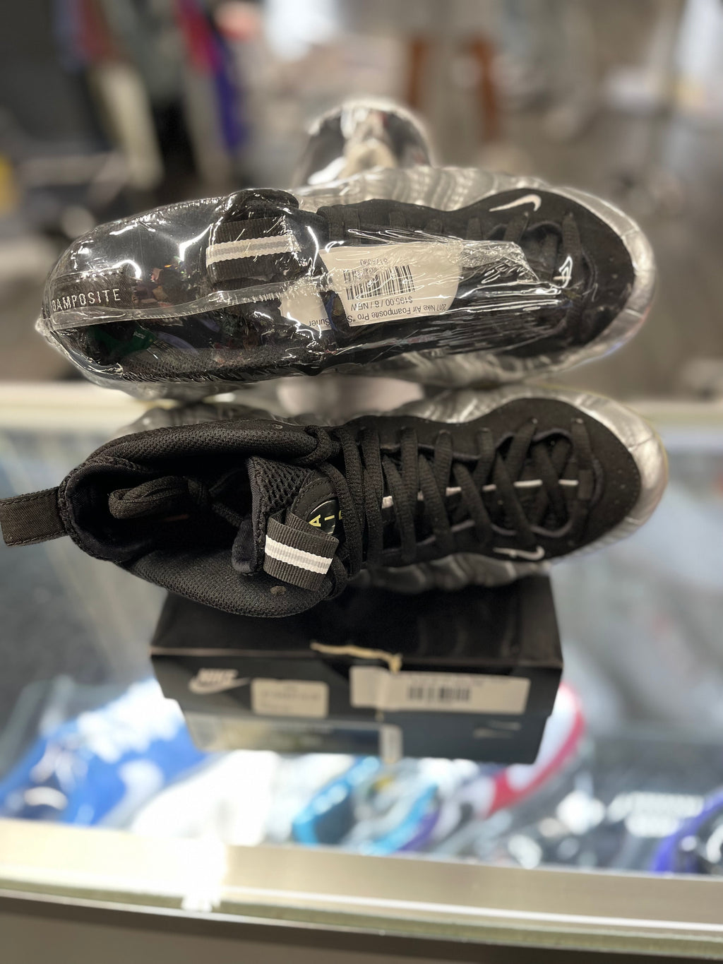 2017 Nike Air Foamposite Pro "Silver Surfer"