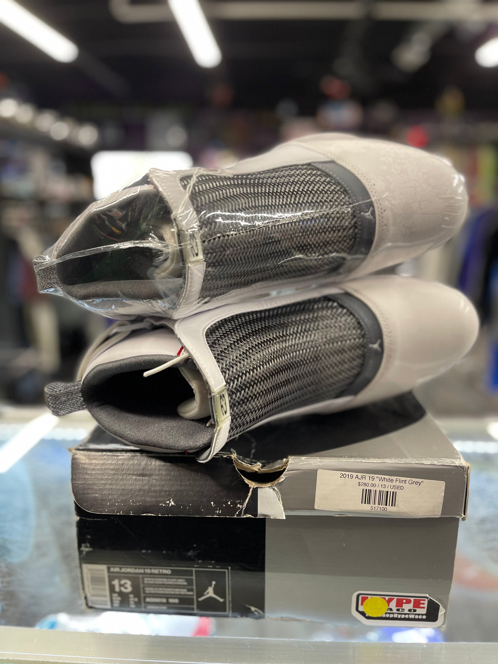 2019 Air Jordan 19 "White Flint Grey"