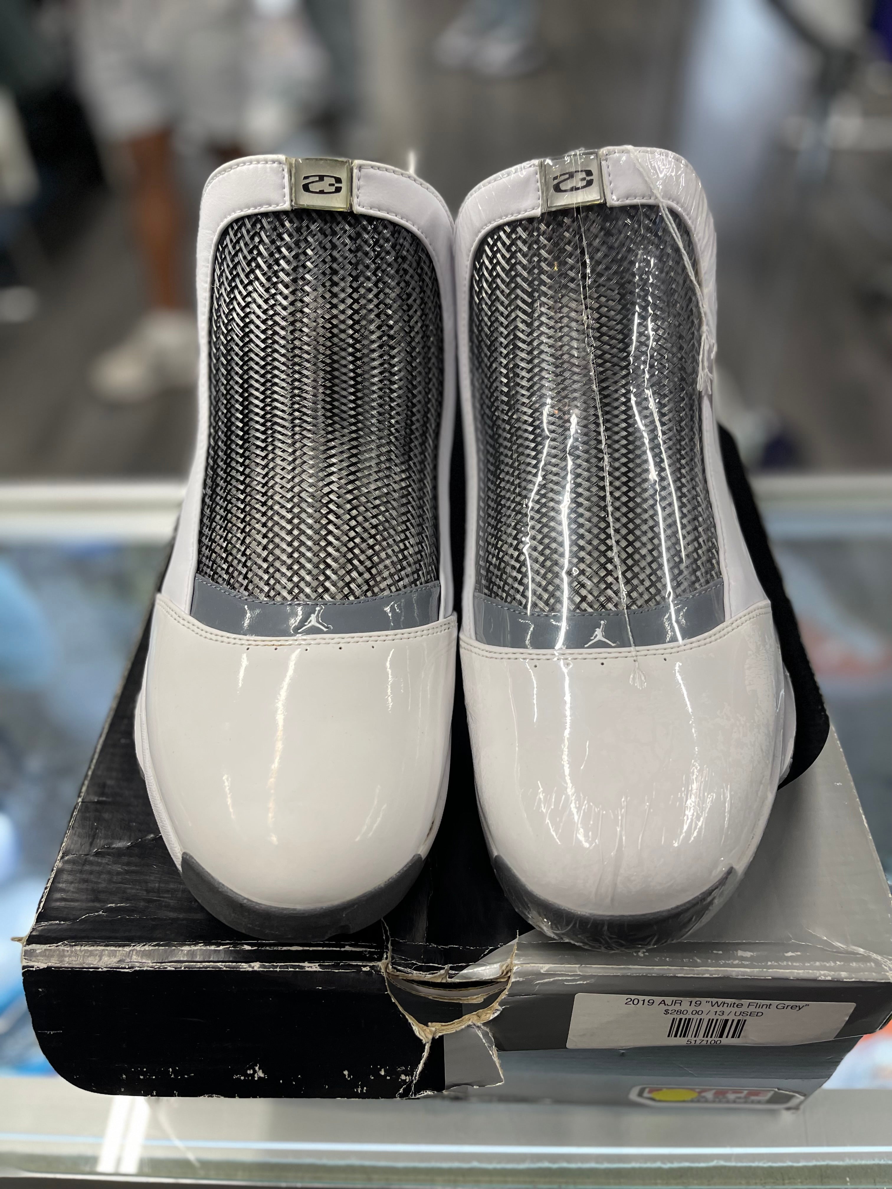 2019 Air Jordan 19 "White Flint Grey"