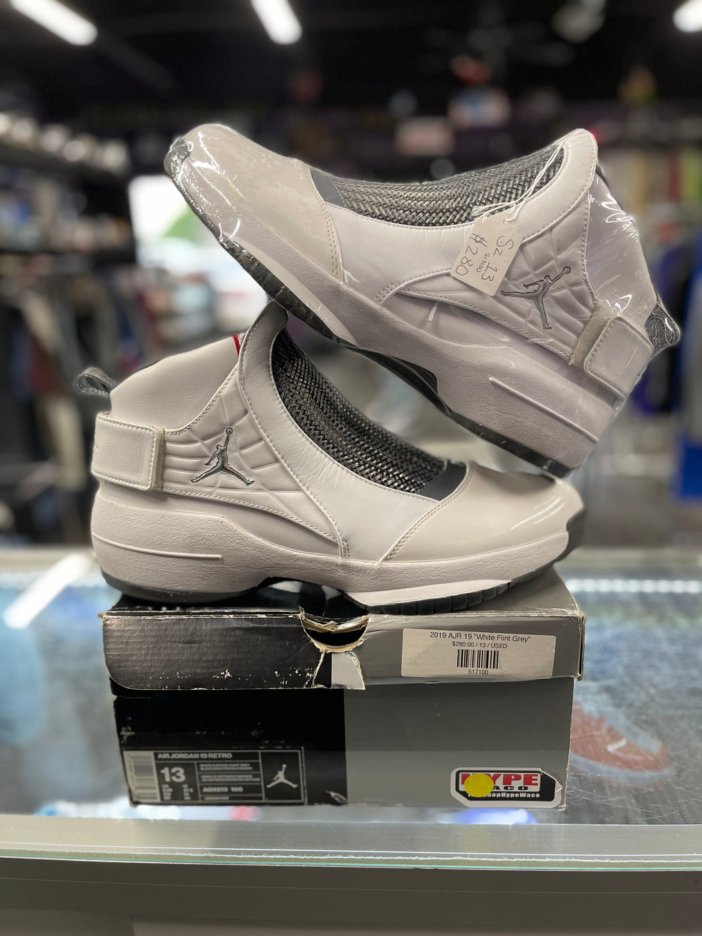 2019 Air Jordan 19 "White Flint Grey"