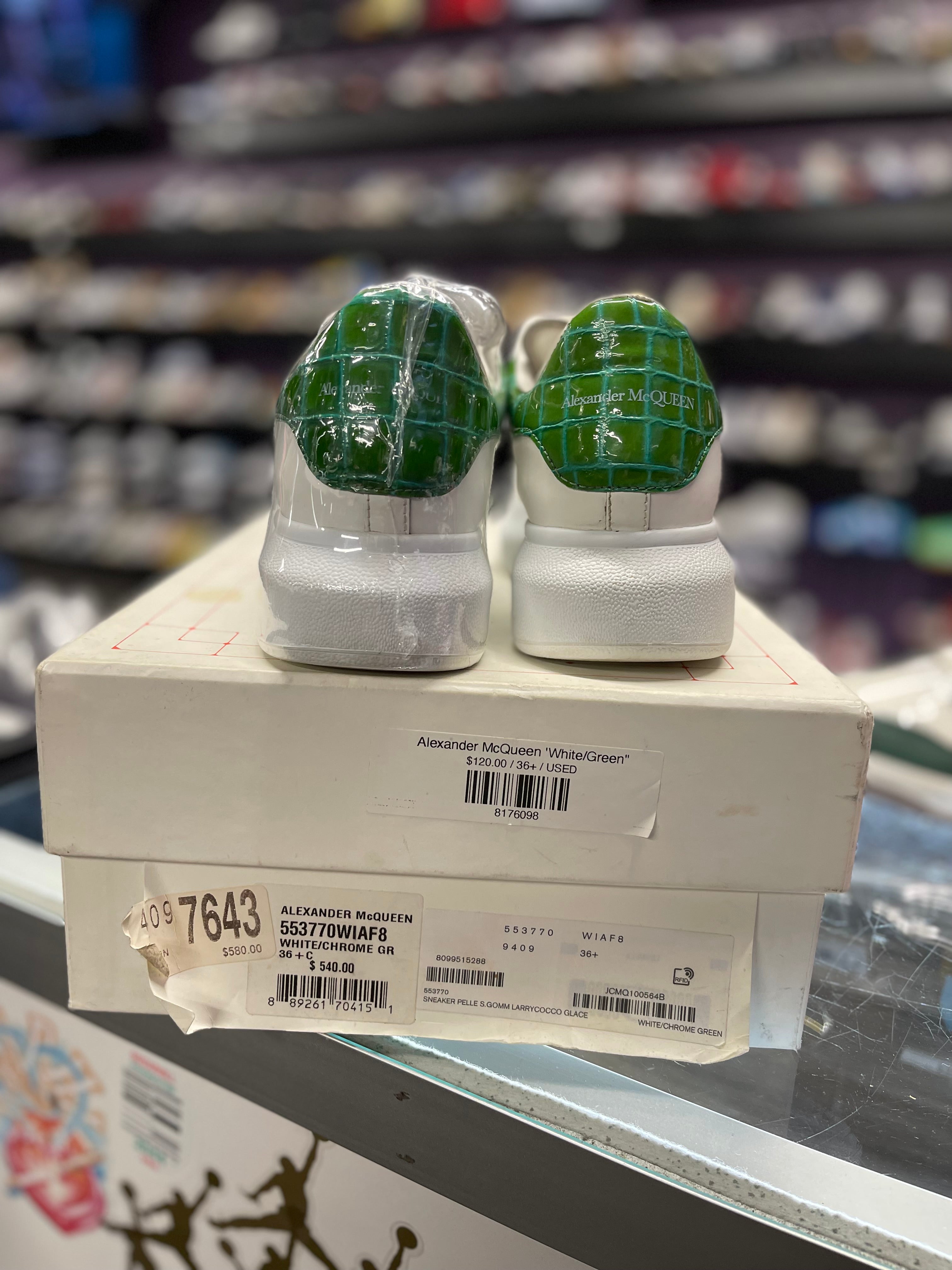 Alexander McQueen 'White/Green"