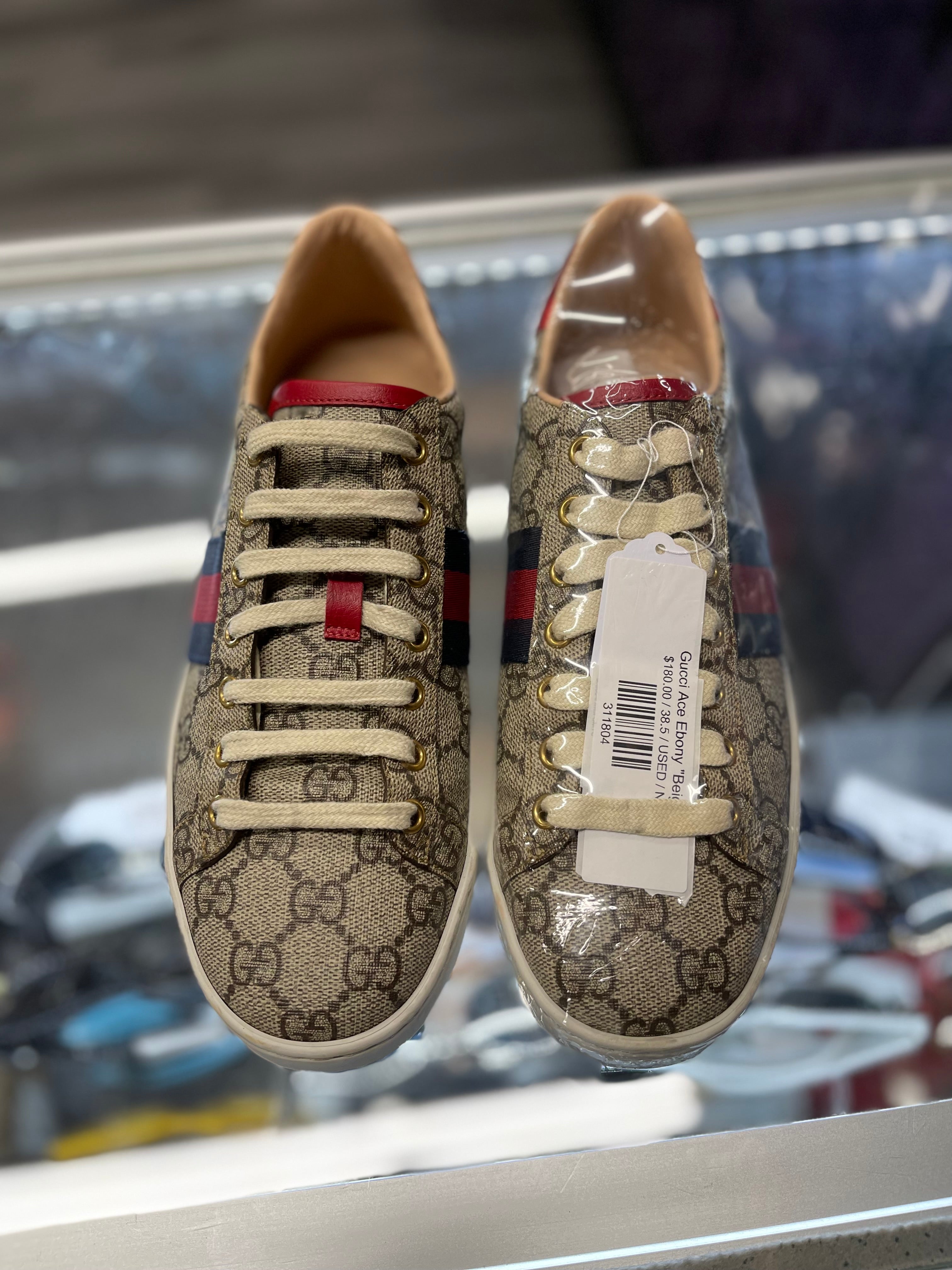 Gucci Ace Ebony "Beige"