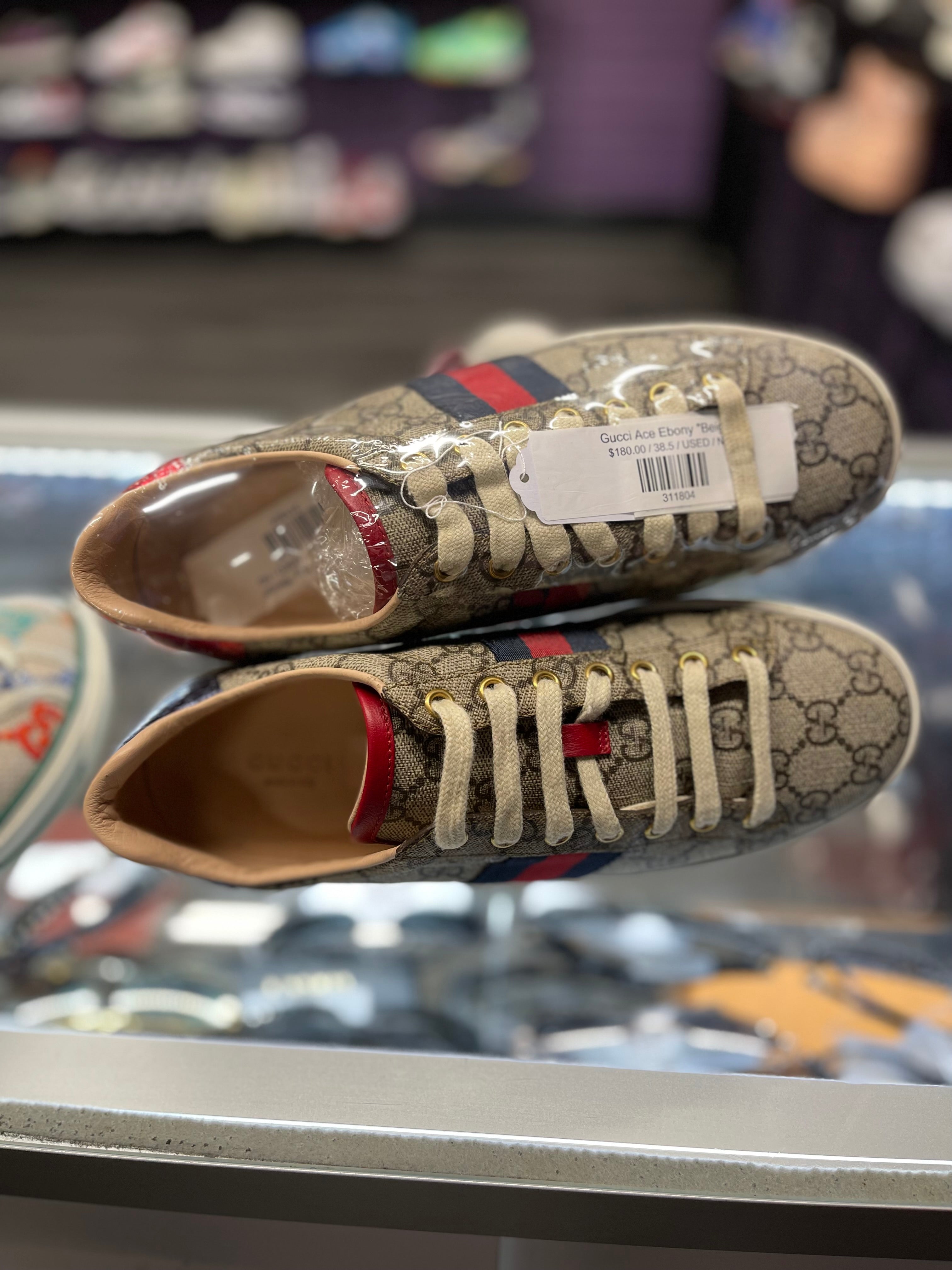 Gucci Ace Ebony "Beige"
