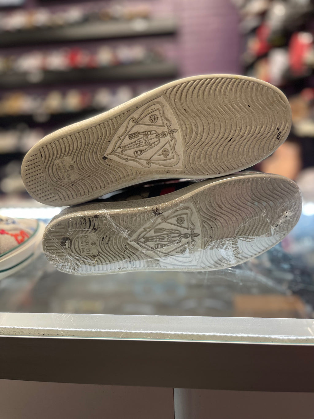 Gucci Ace Ebony "Beige"