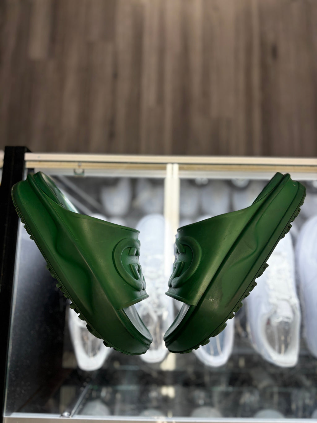 Gucci Slides Interlocking G "Green"