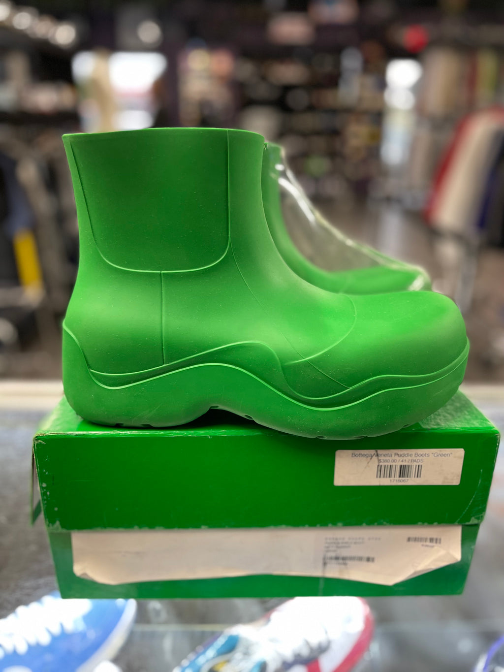 Bottega Veneta Puddle Boots "Green"