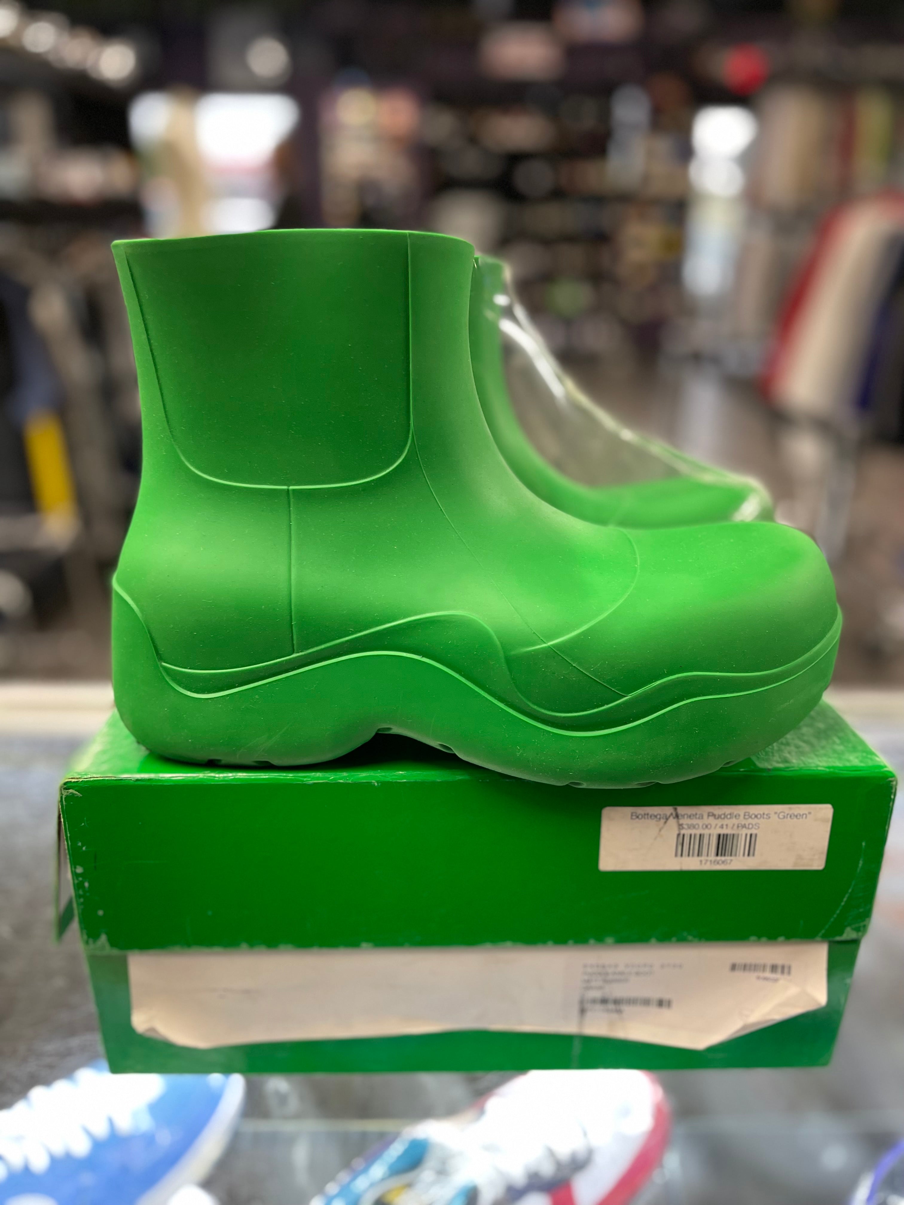 Bottega Veneta Puddle Boots "Green"