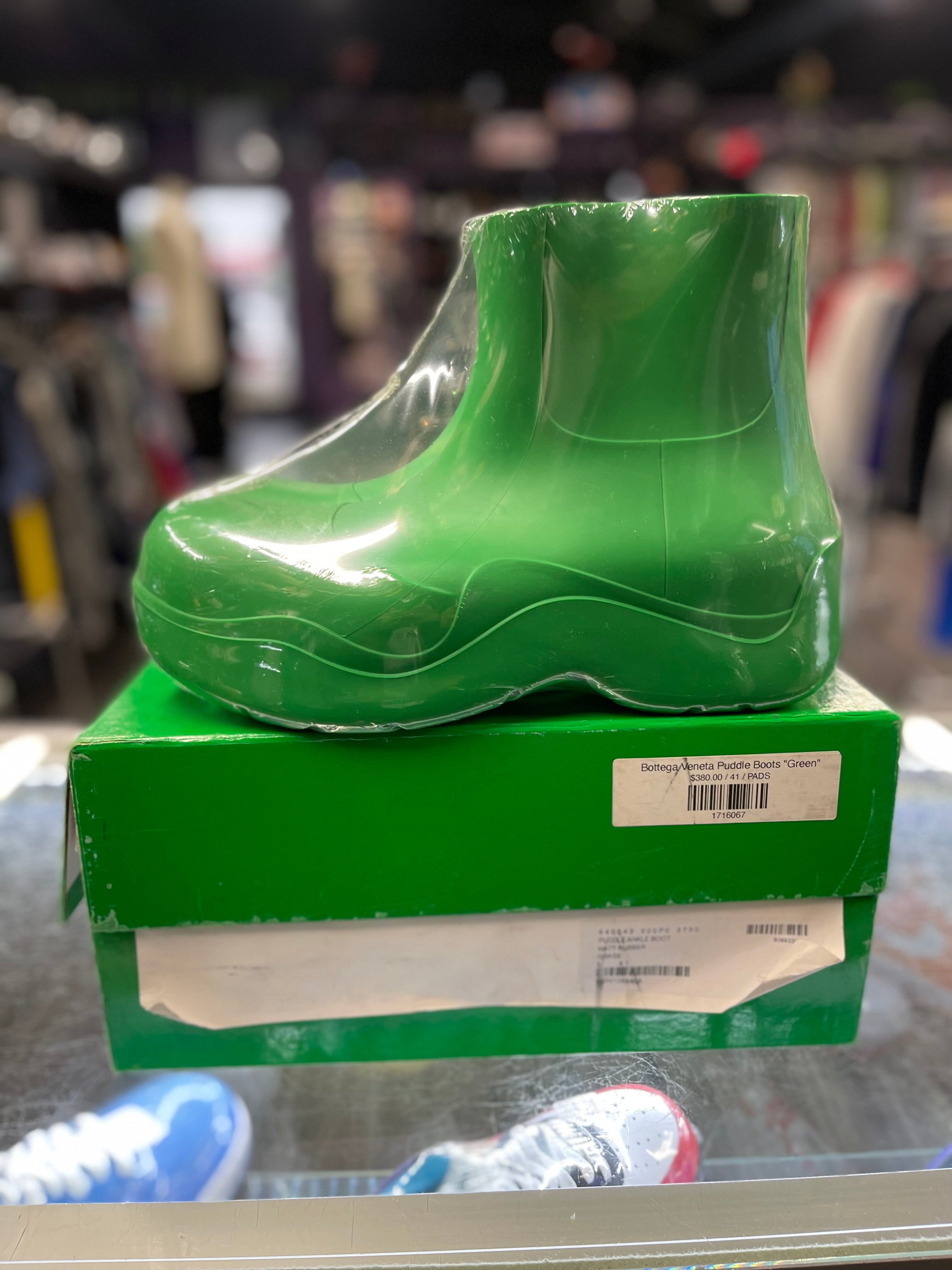 Bottega Veneta Puddle Boots "Green"