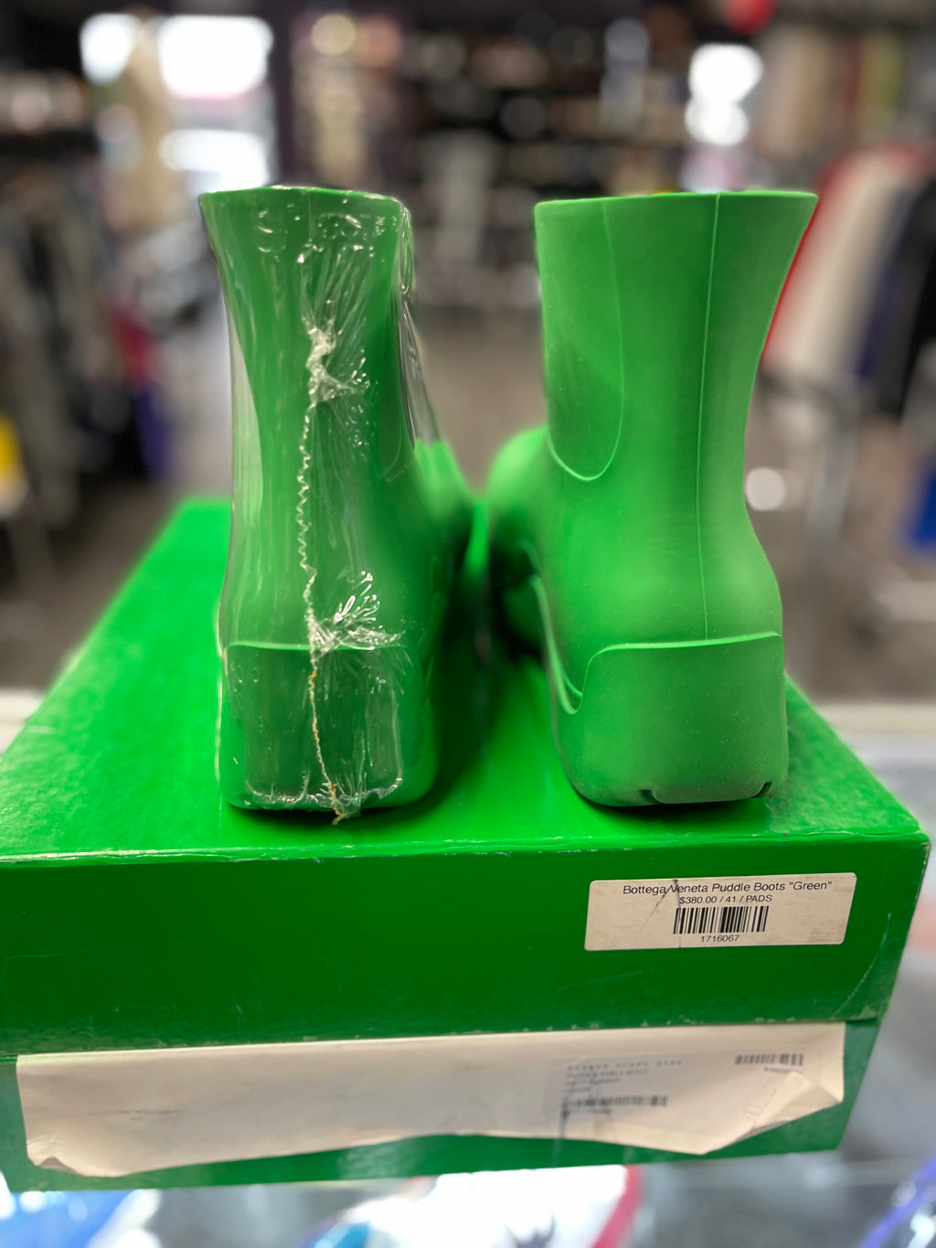 Bottega Veneta Puddle Boots "Green"