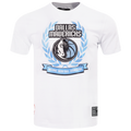 Dallas Mavericks Embroidery Tee "White"