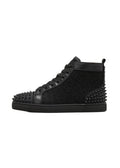 Christian Louboutin High "Black Leather/Rubber"