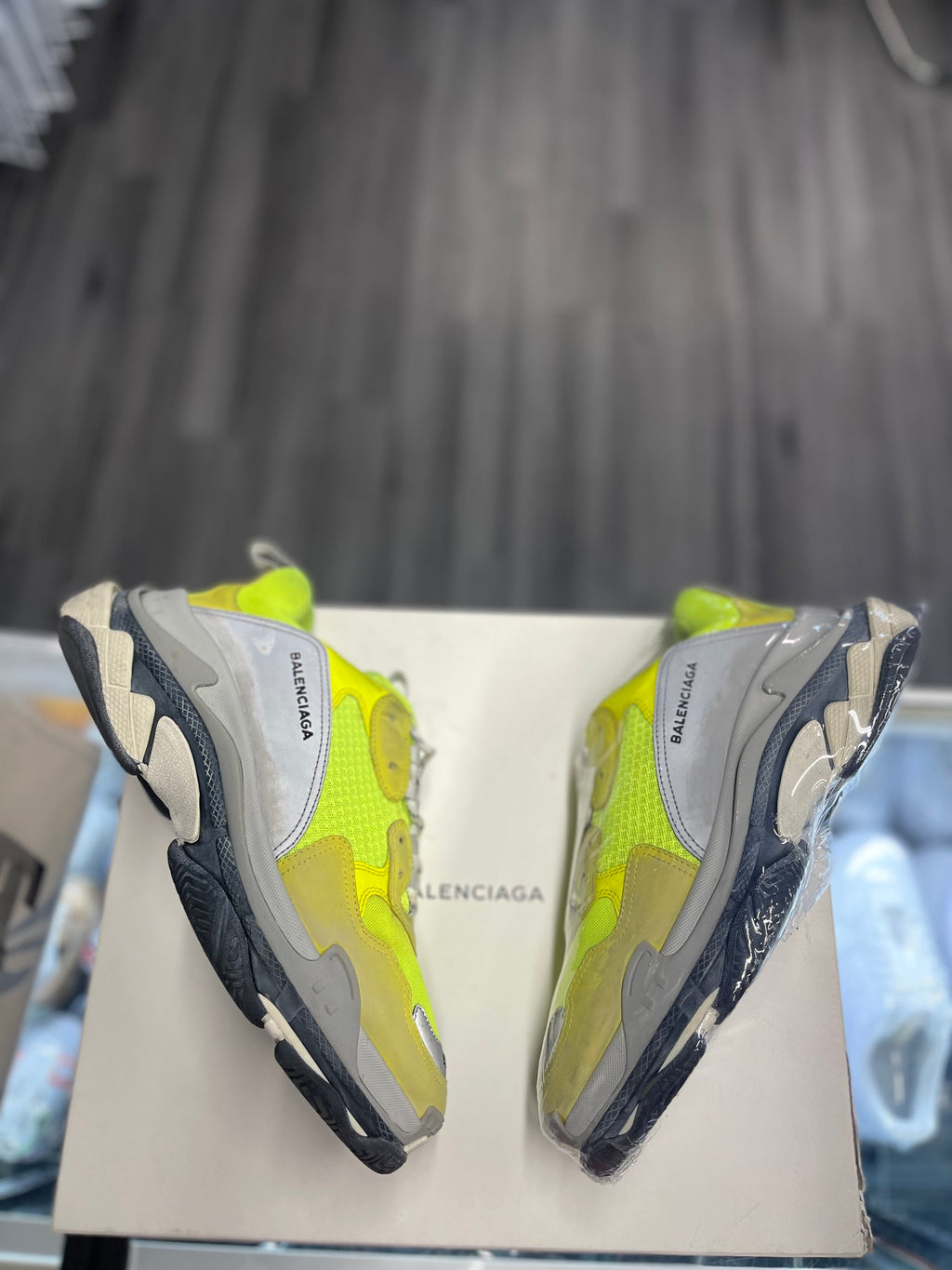 Balenciaga Triple S "Neon Yellow" (2018 Reissue)