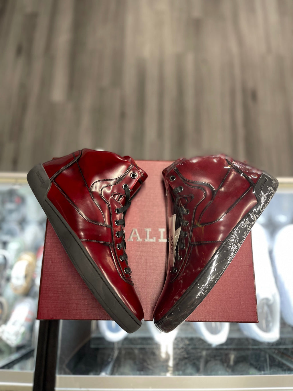 Bally Eroy "Oxblood/Burgndy"