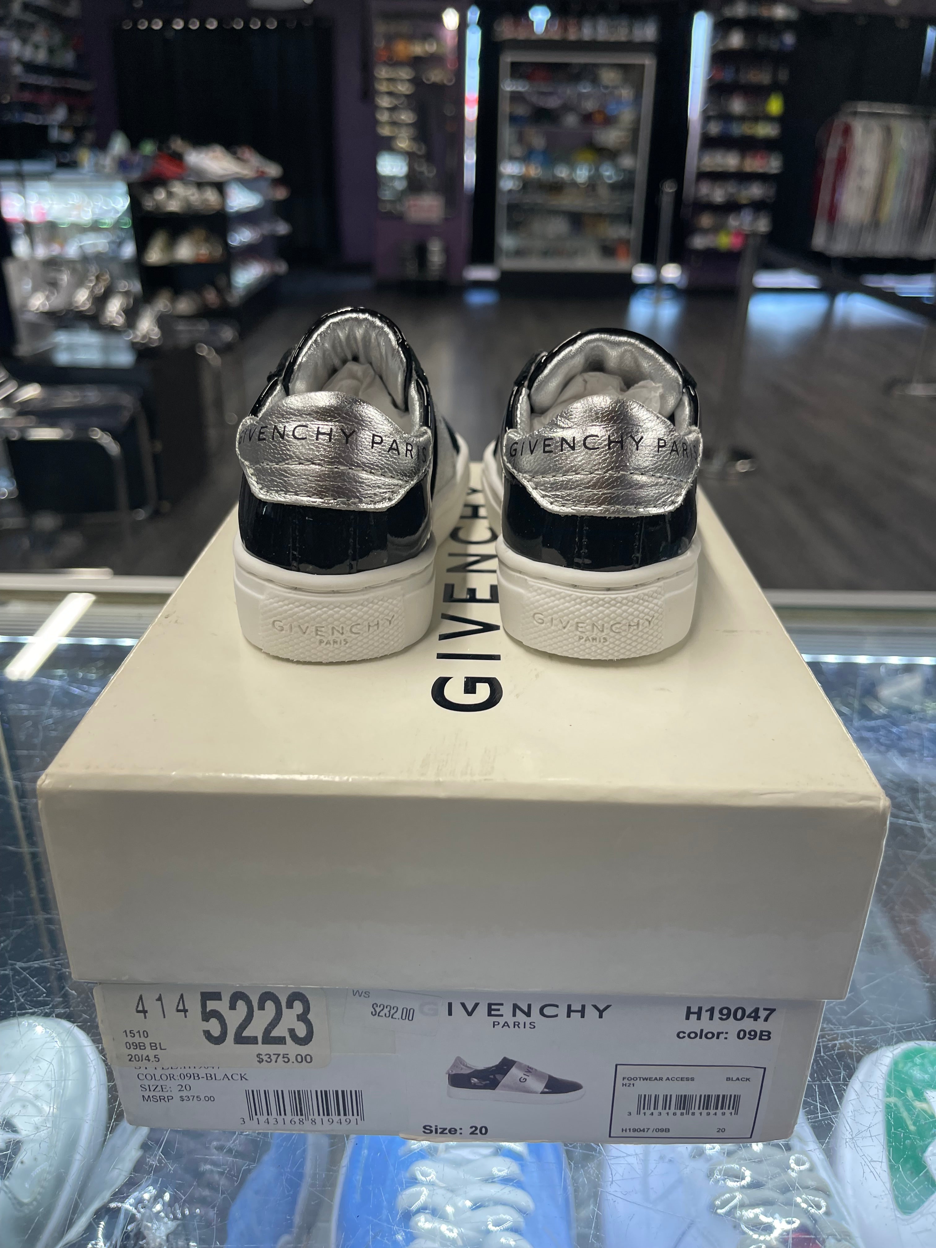 Givenchy Slip On "Black/silver"