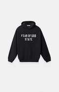 Fear Of God Essentials 90's Fleece Hoodie "Jet Black"