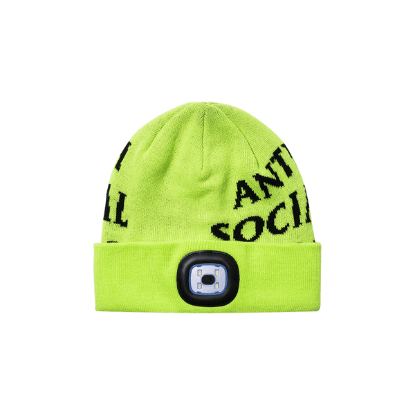 Anti Social Club Blair Switch Beanie "Black/Neon"