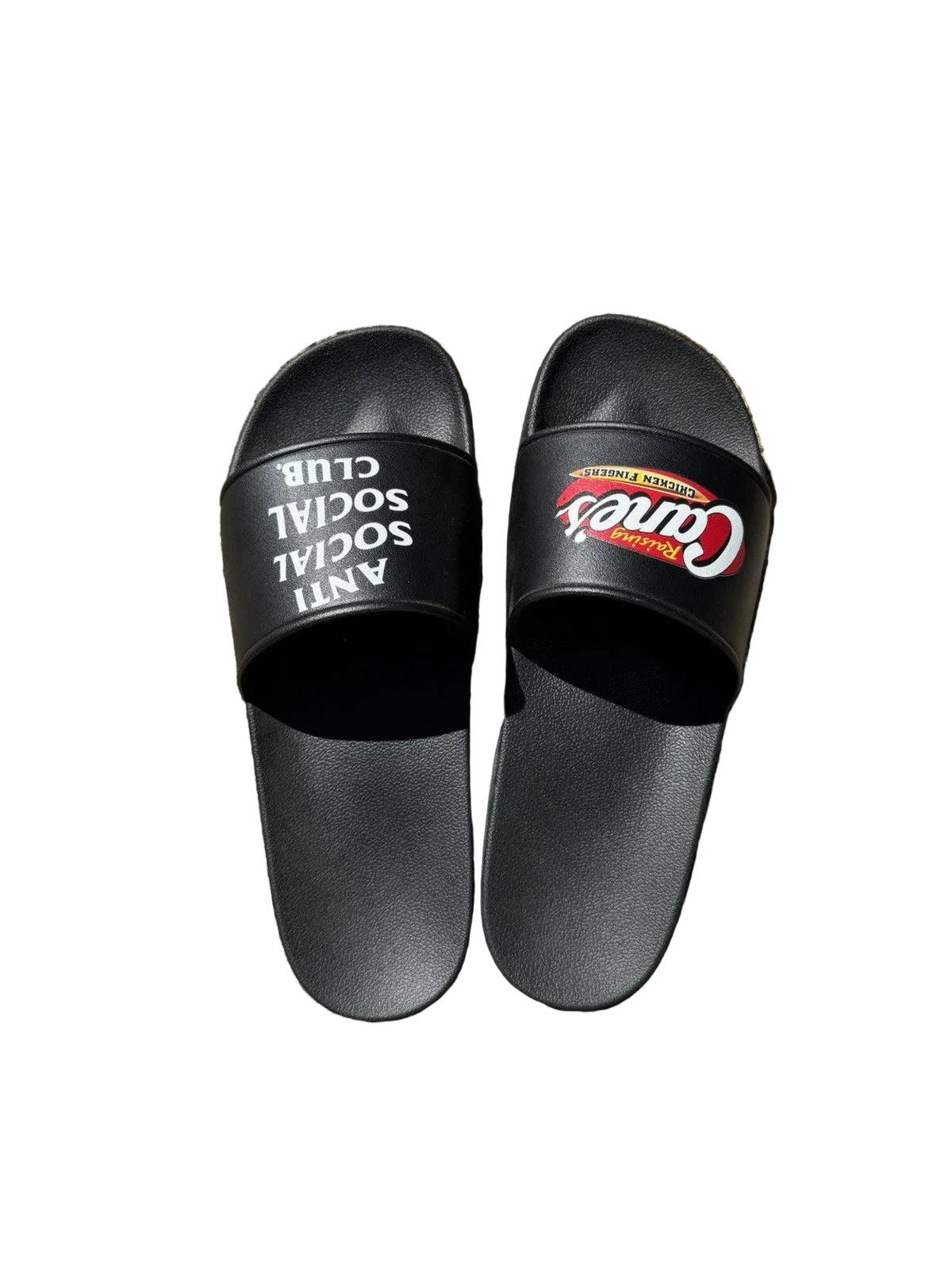 Anti Social Club Slide "Black"