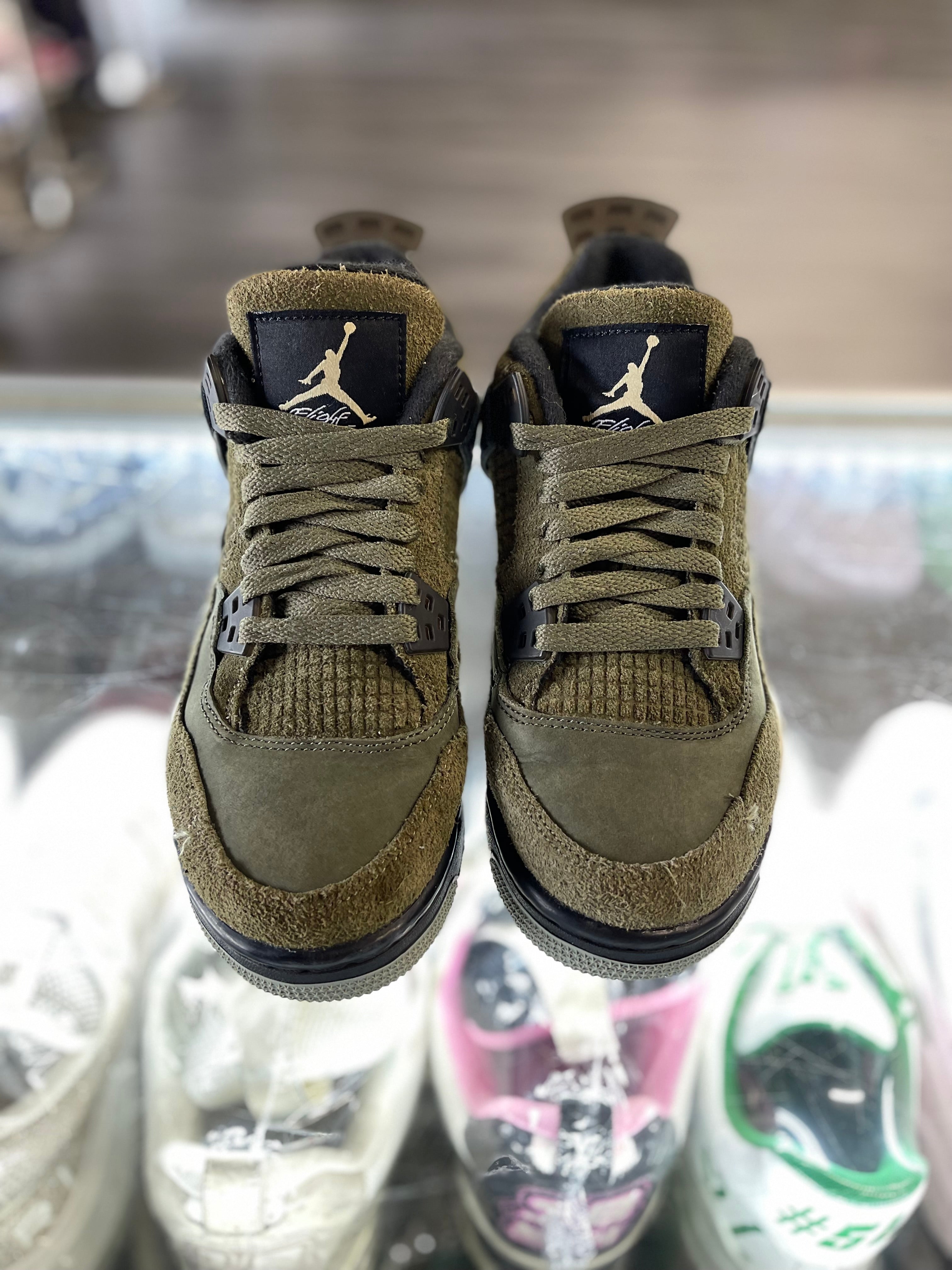 2023 Air Jordan Retro 4 SE "Craft Medium Olive" (GS)