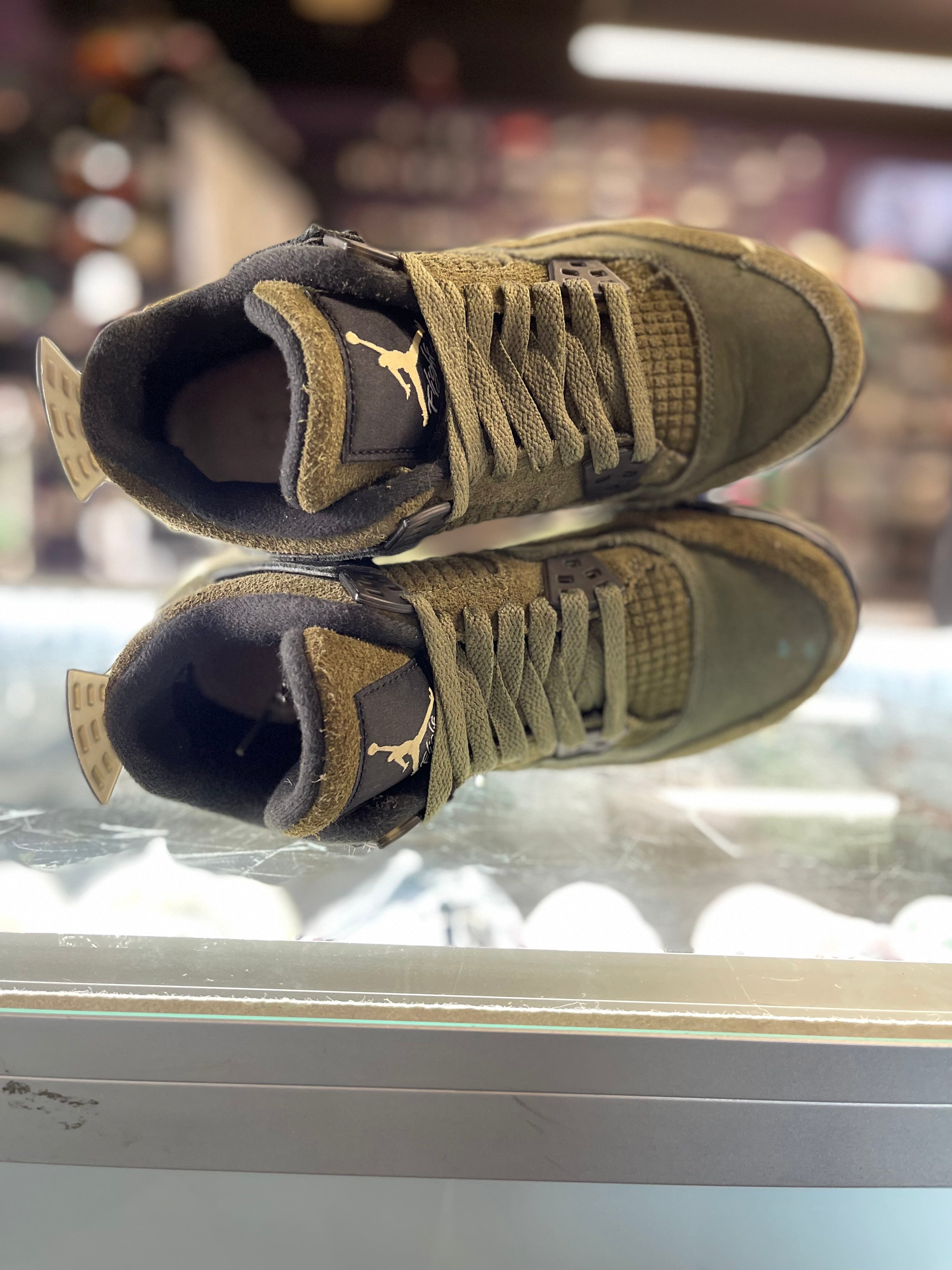 2023 Air Jordan Retro 4 SE "Craft Medium Olive" (GS)