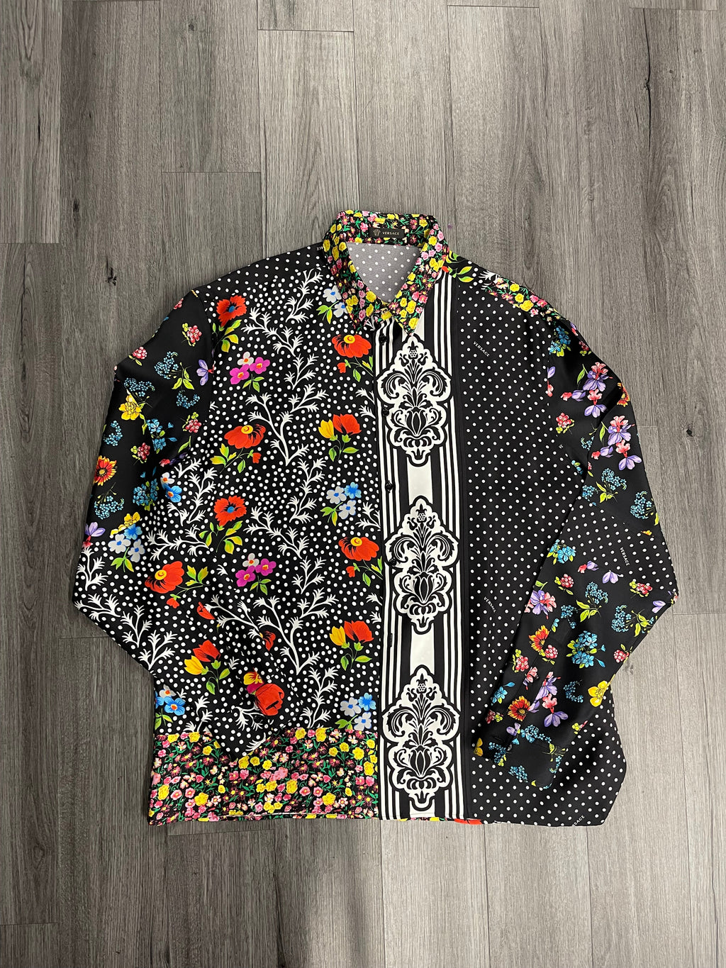 Versace Silk Shirt "Multi-Color"
