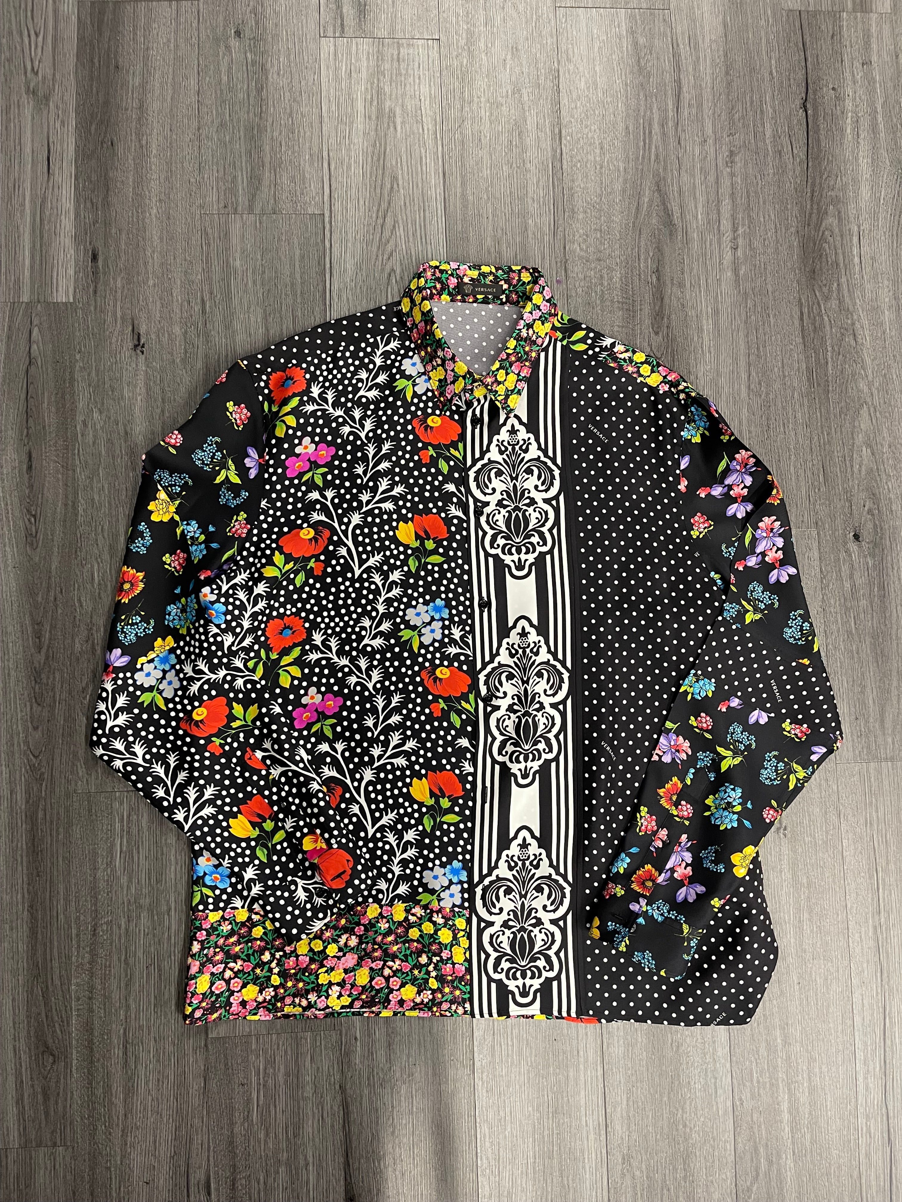 Versace Silk Shirt "Multi-Color"