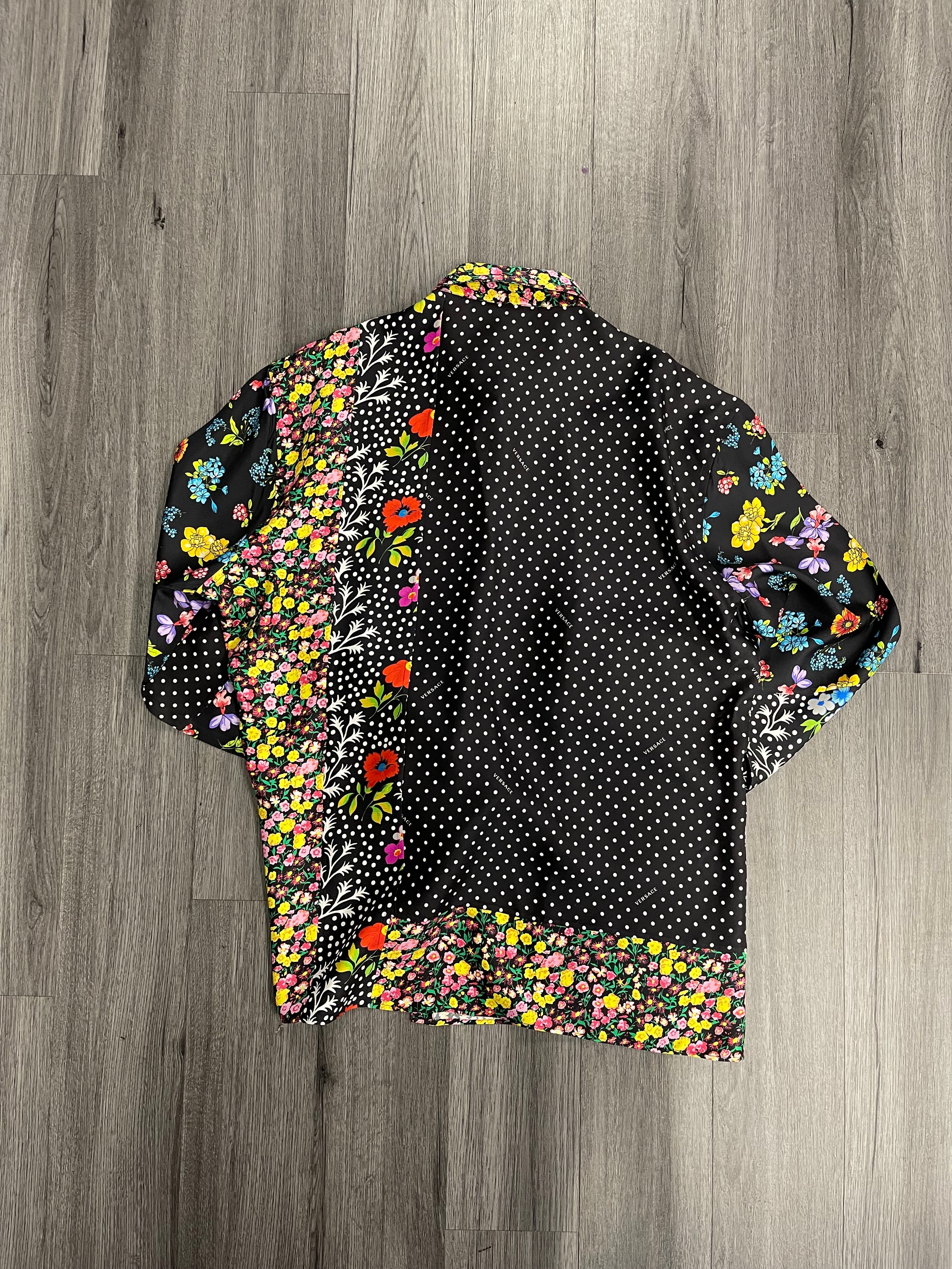 Versace Silk Shirt "Multi-Color"