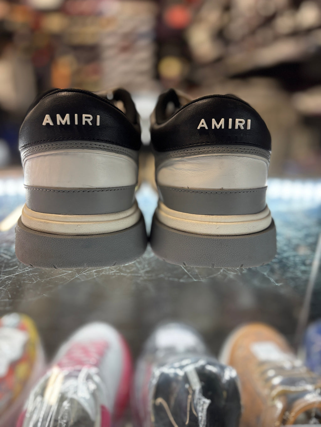 Amiri Classic Low "Asphalt"