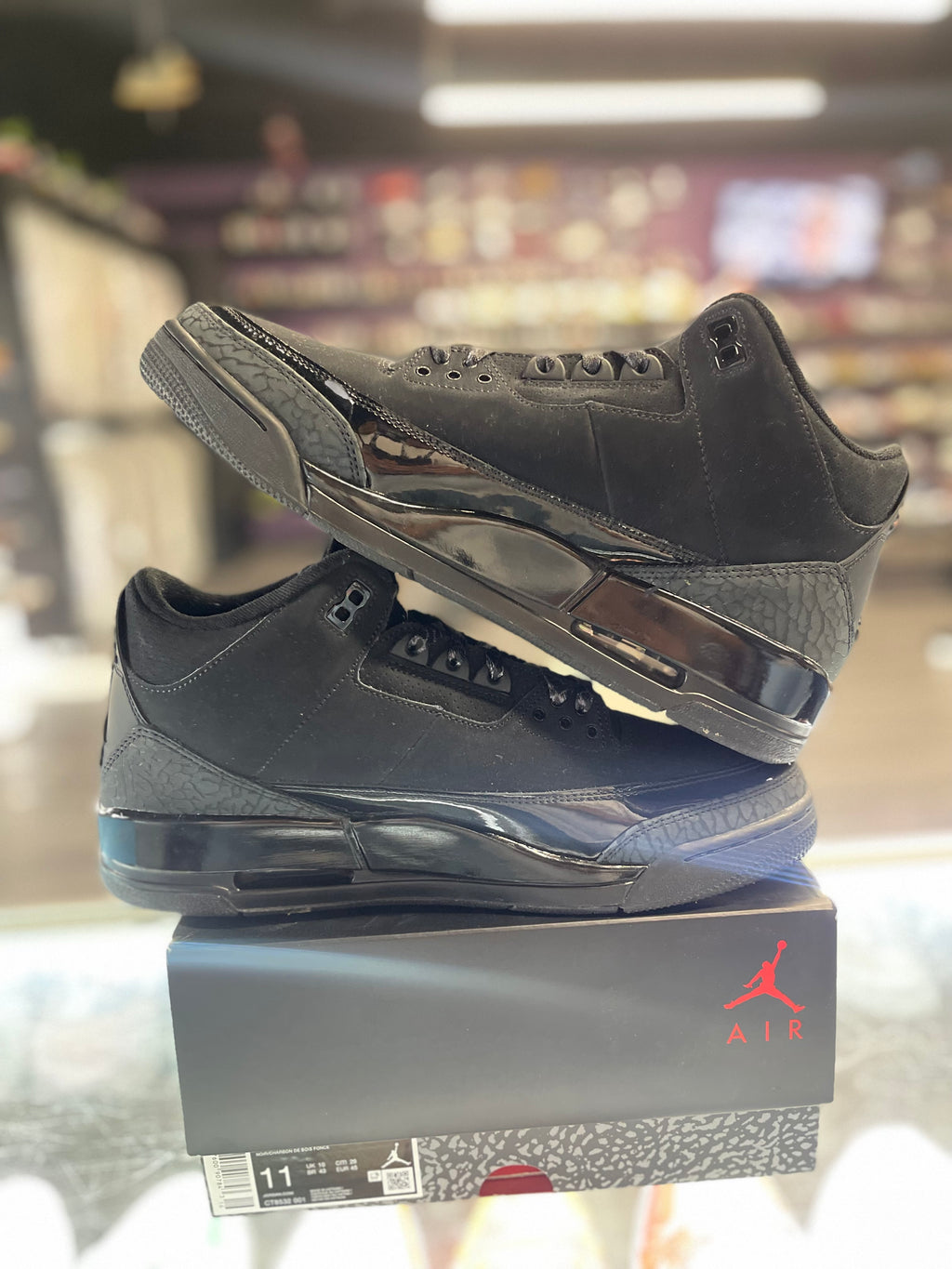 2025 Air Jordan Retro 3 "Black Cat"