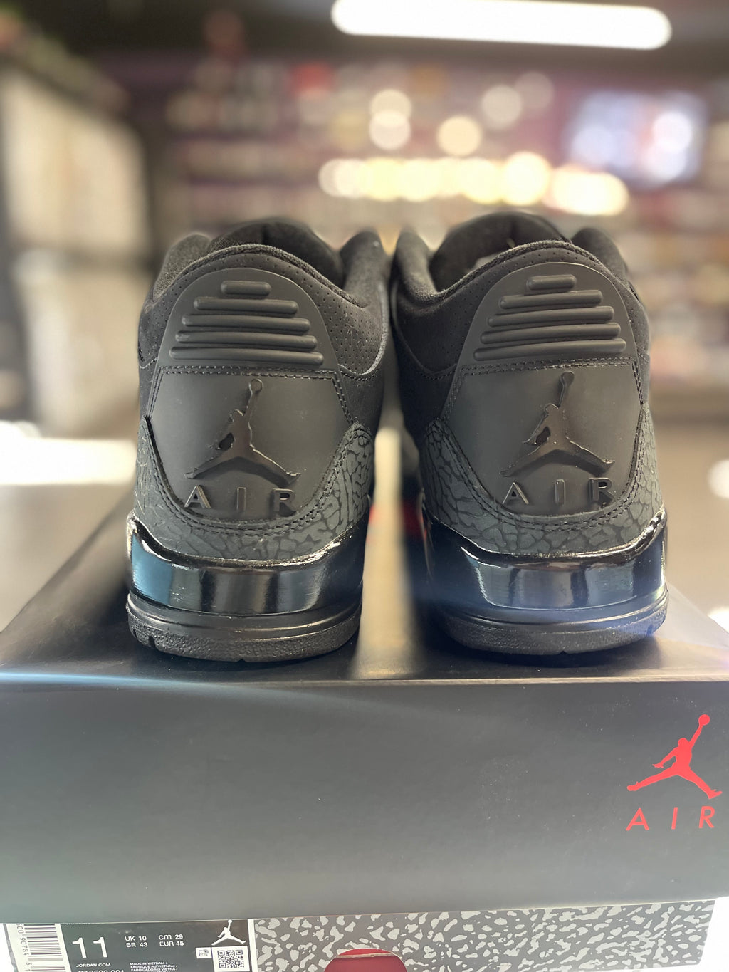 2025 Air Jordan Retro 3 "Black Cat"