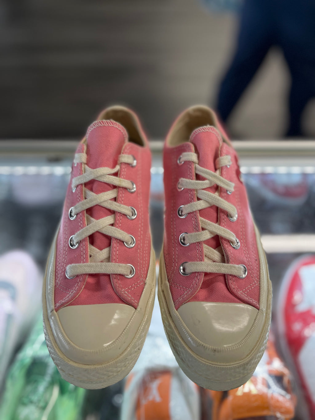 2020 Converse Chuck Taylor All Star 70 Ox "Comme Des Garcon PLAY Bright Pink"