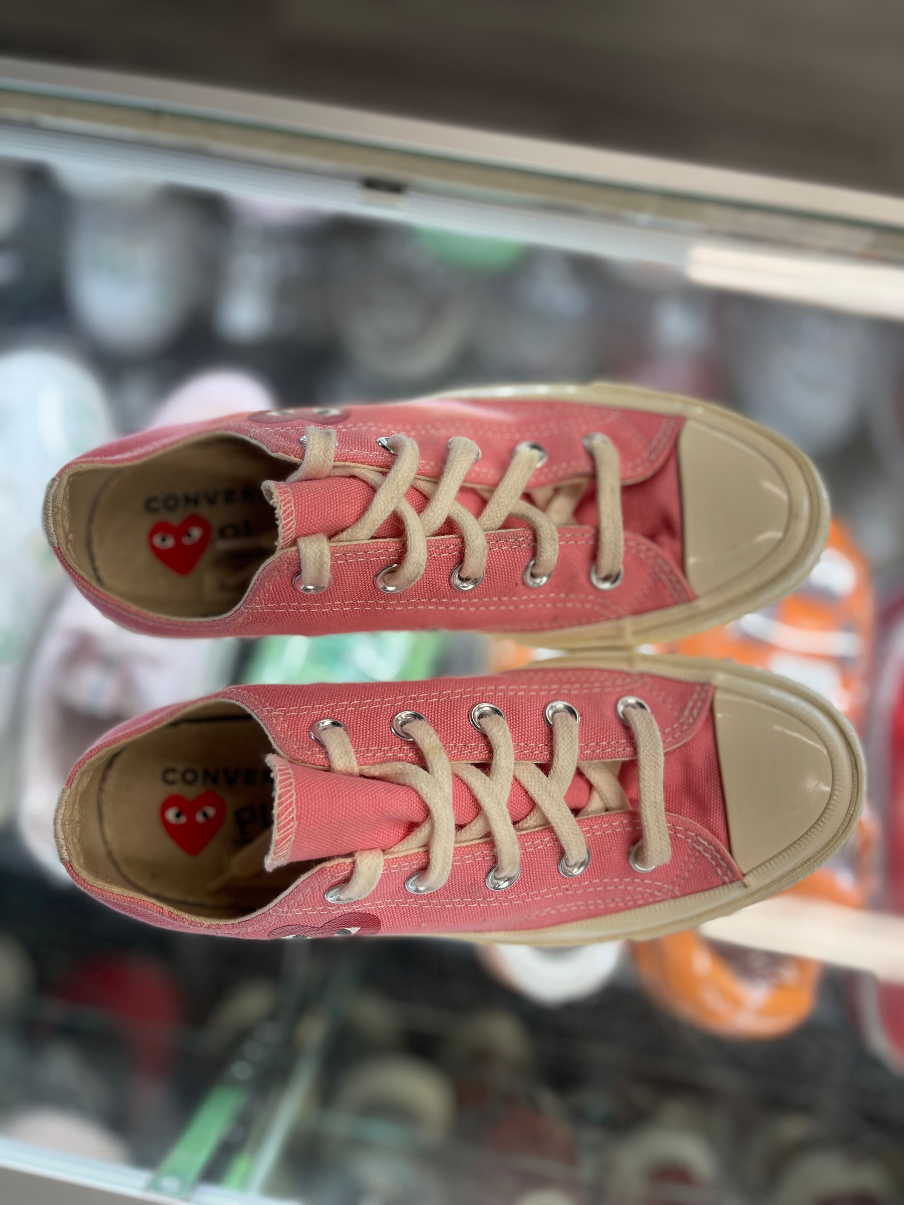 2020 Converse Chuck Taylor All Star 70 Ox "Comme Des Garcon PLAY Bright Pink"