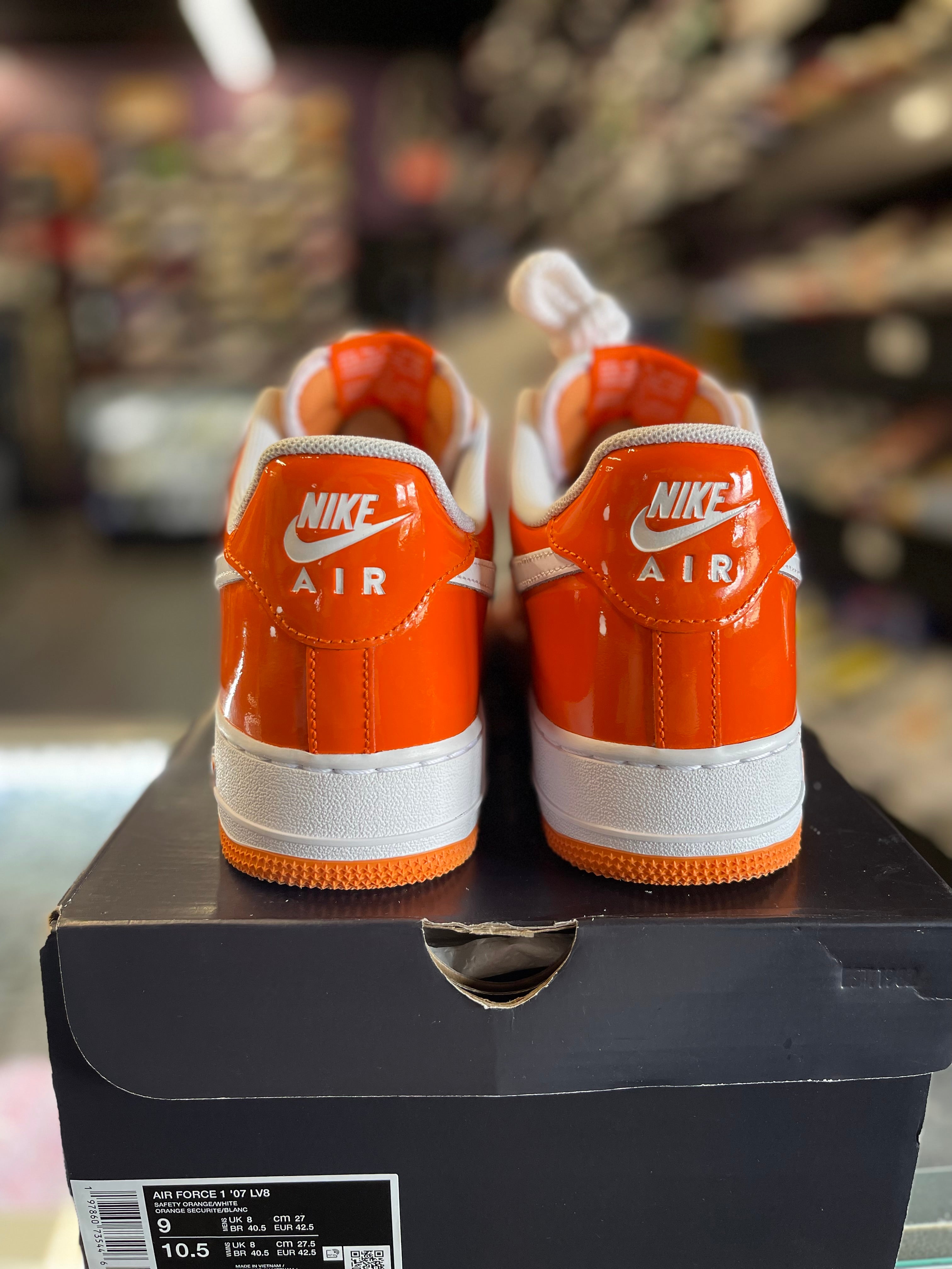 2024 Nike Air Force 1 '07 LV8 "Safety Orange Patent"