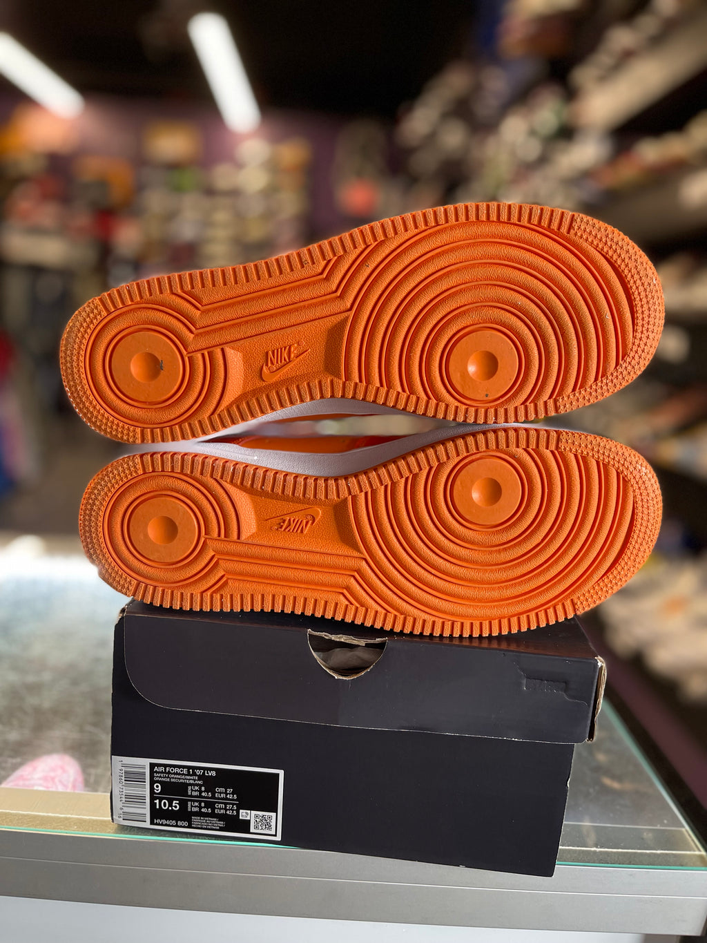 2024 Nike Air Force 1 '07 LV8 "Safety Orange Patent"