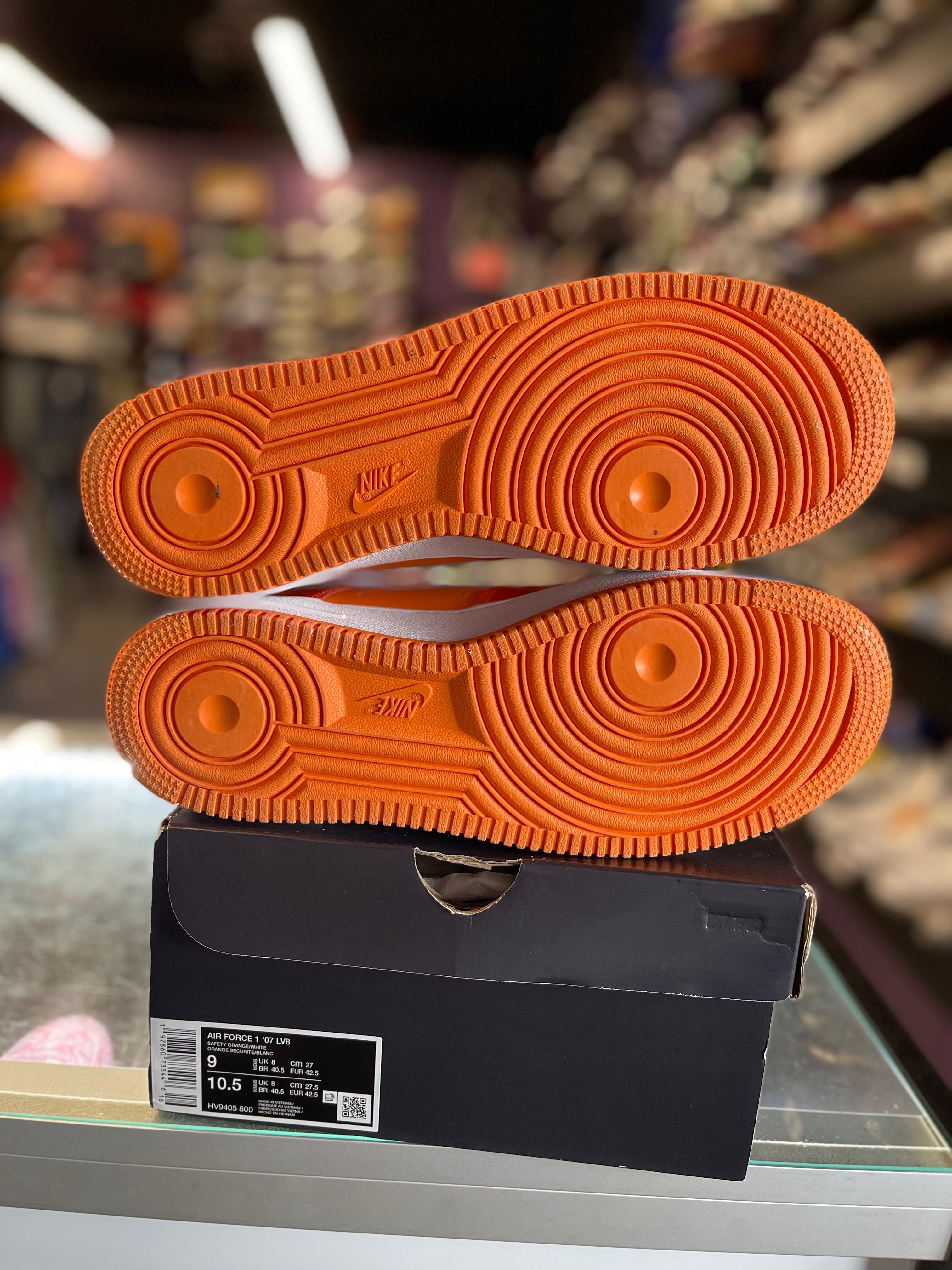 2024 Nike Air Force 1 '07 LV8 "Safety Orange Patent"