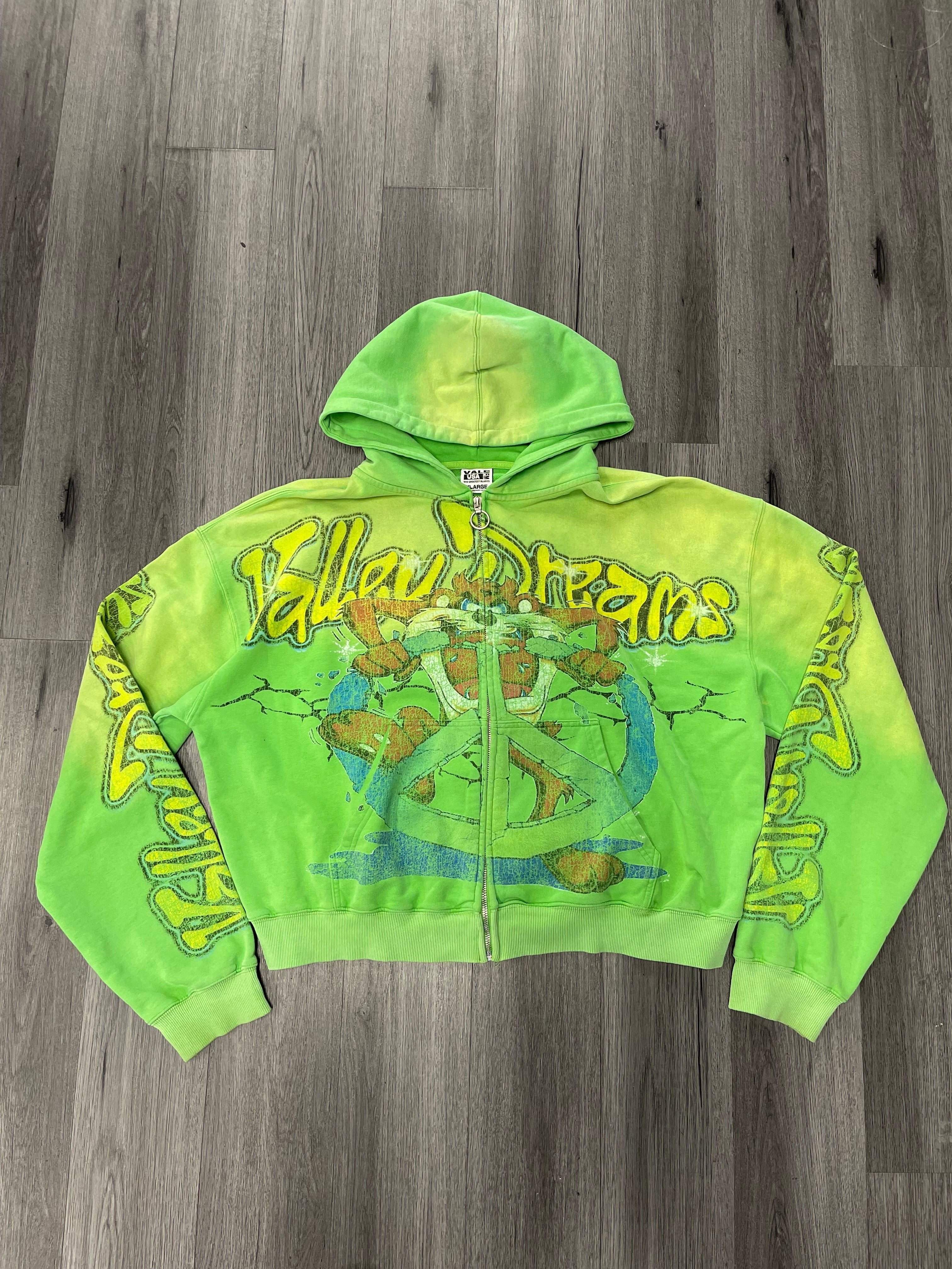Vale Forever Zip-up "Taz Green"