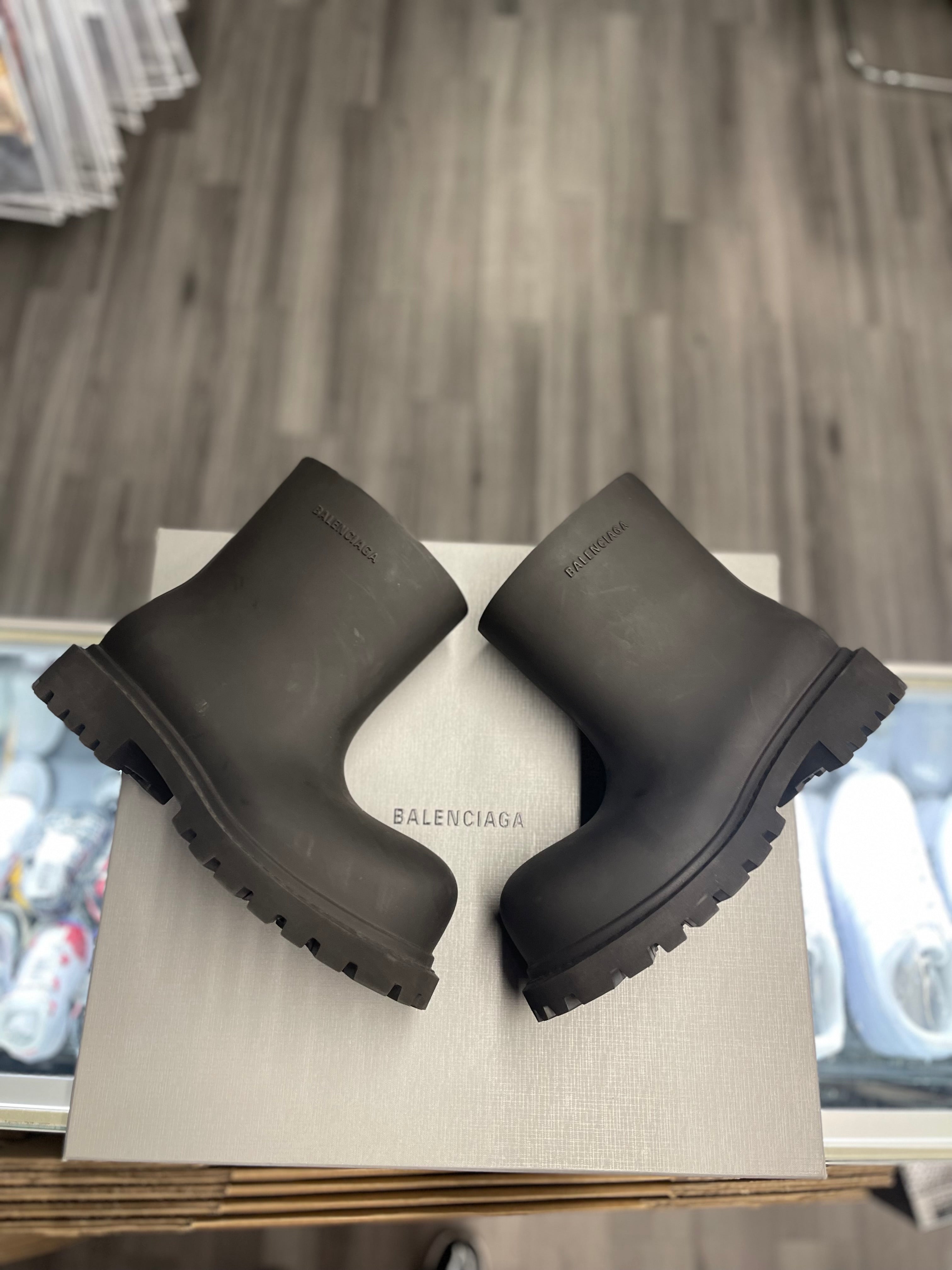 Balenciaga Steriod Boots "Black"