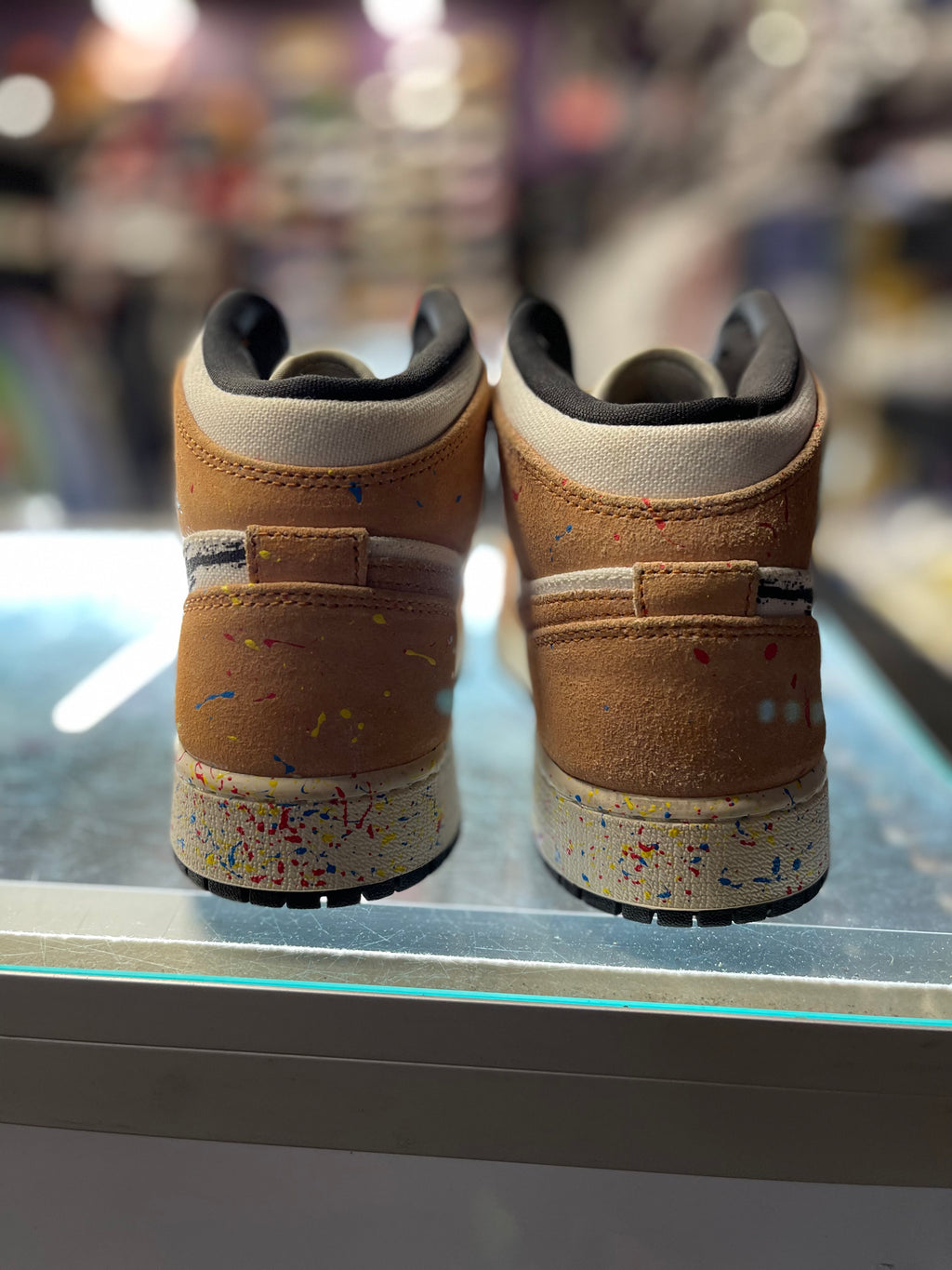 2021 Air Jordan 1 Mid SE "Brushstroke" (GS)