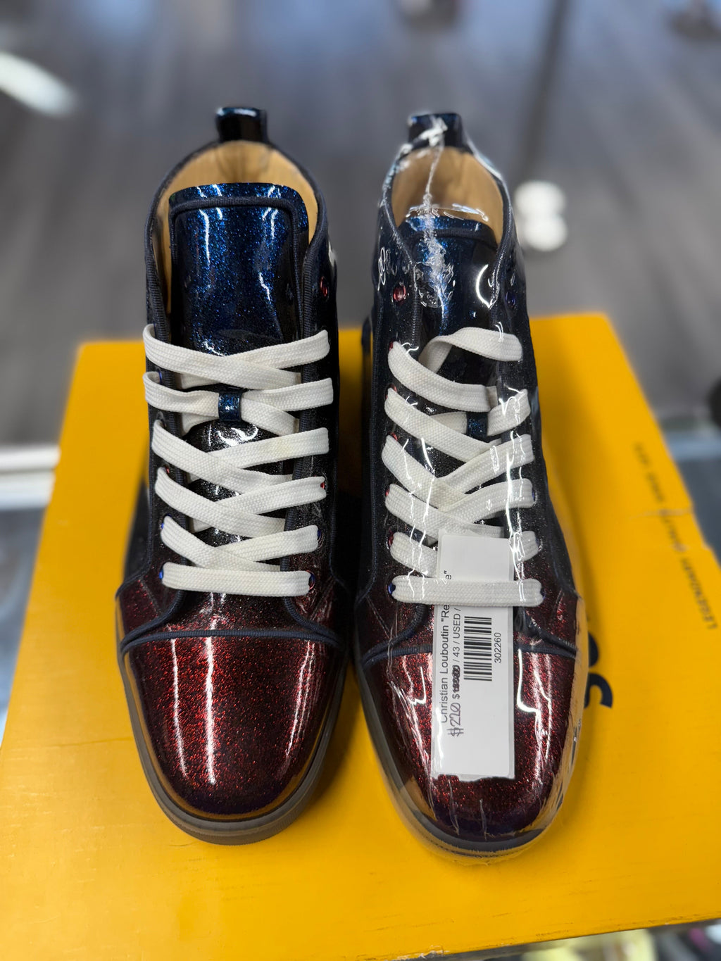 Christian Louboutin "Red/Blue"