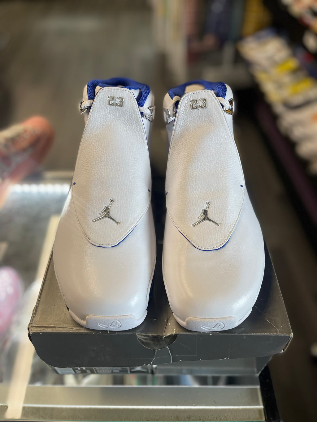2018 Air Jordan Retro 18 "White Sport Royal"
