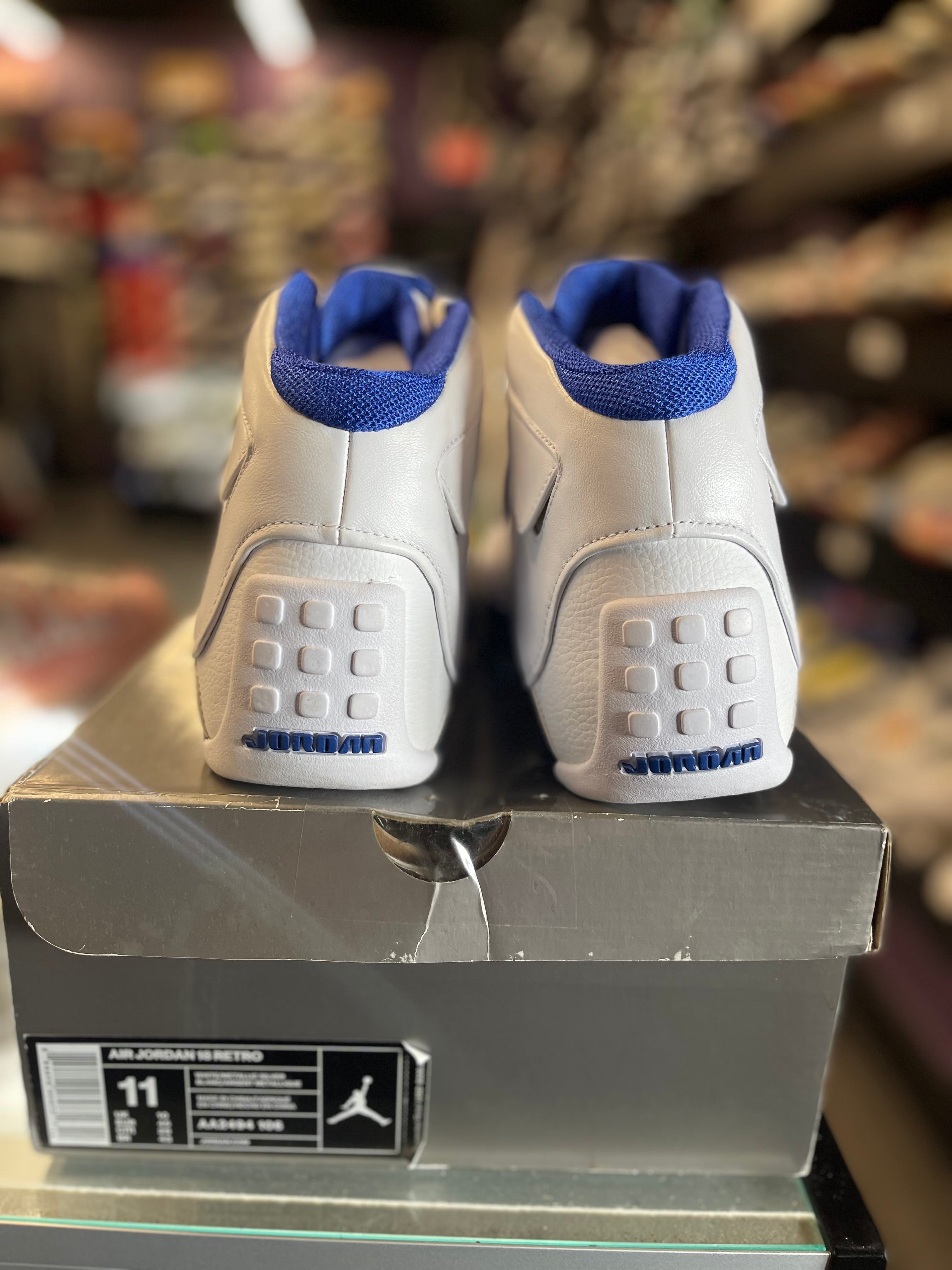 2018 Air Jordan Retro 18 "White Sport Royal"
