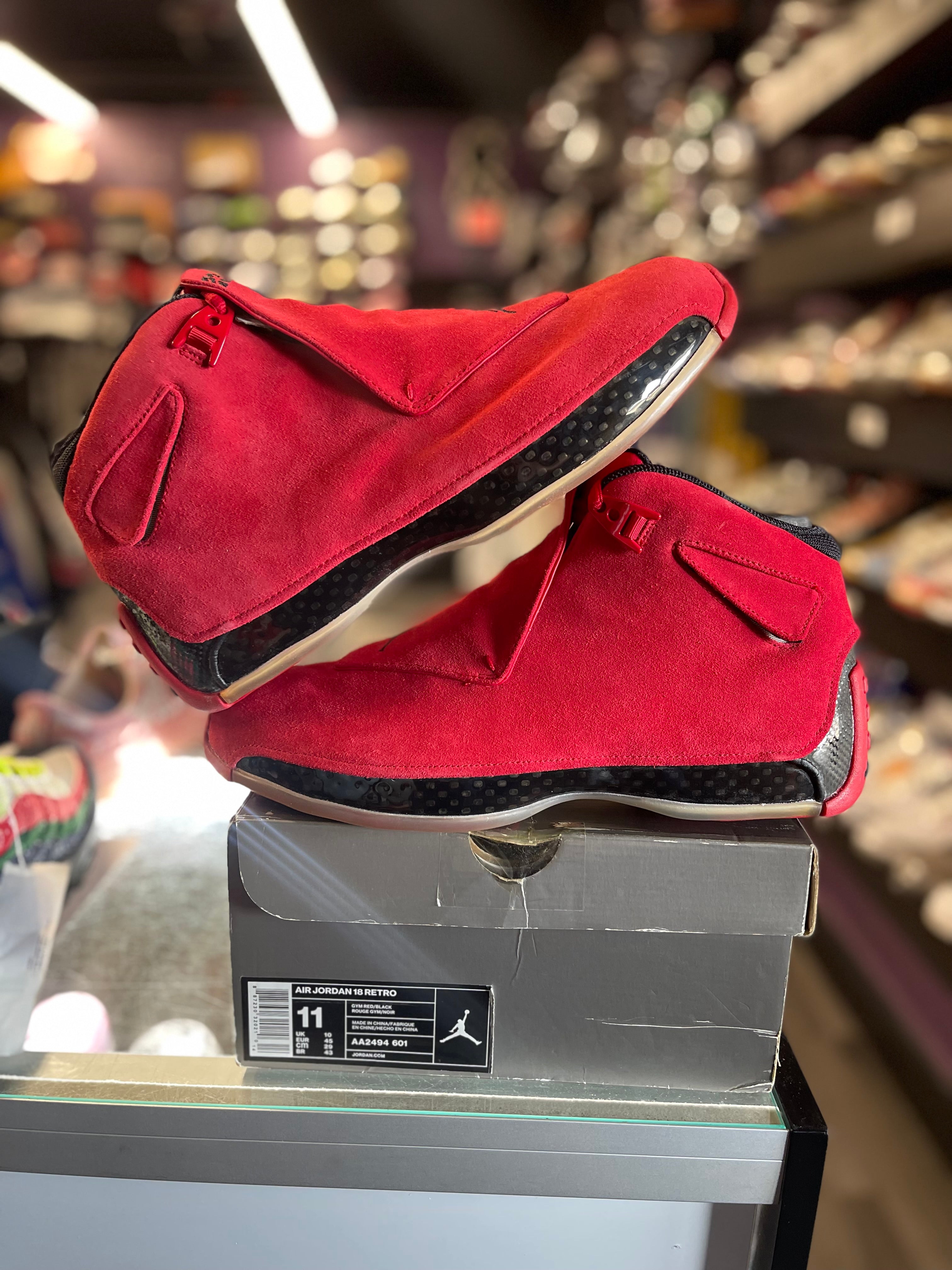 2018 Air Jordan Retro 18 “Toro”