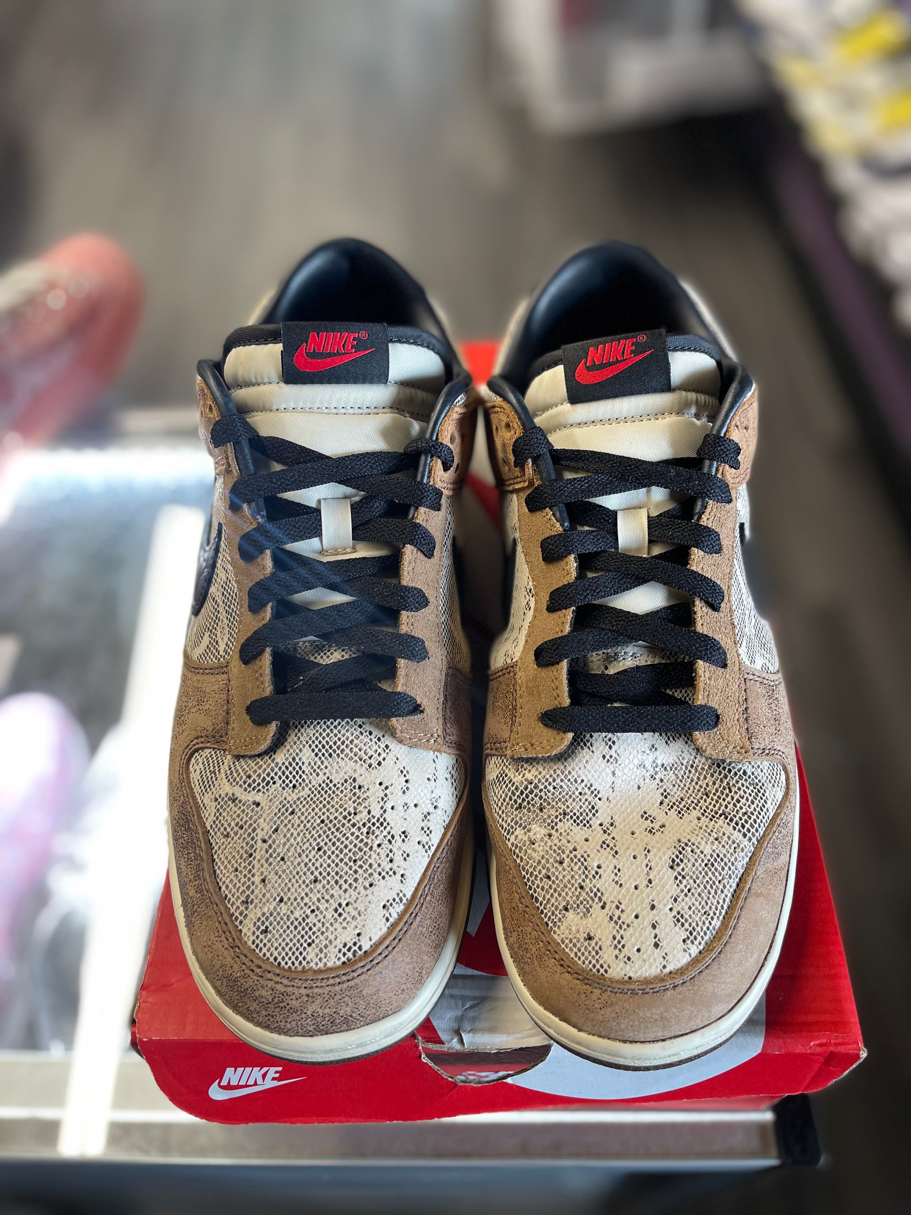 2023 Nike Dunk Low Premium "CO.JP Brown Snakeskin"
