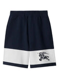 Burberry EKD Stripe Navy Blue Shorts