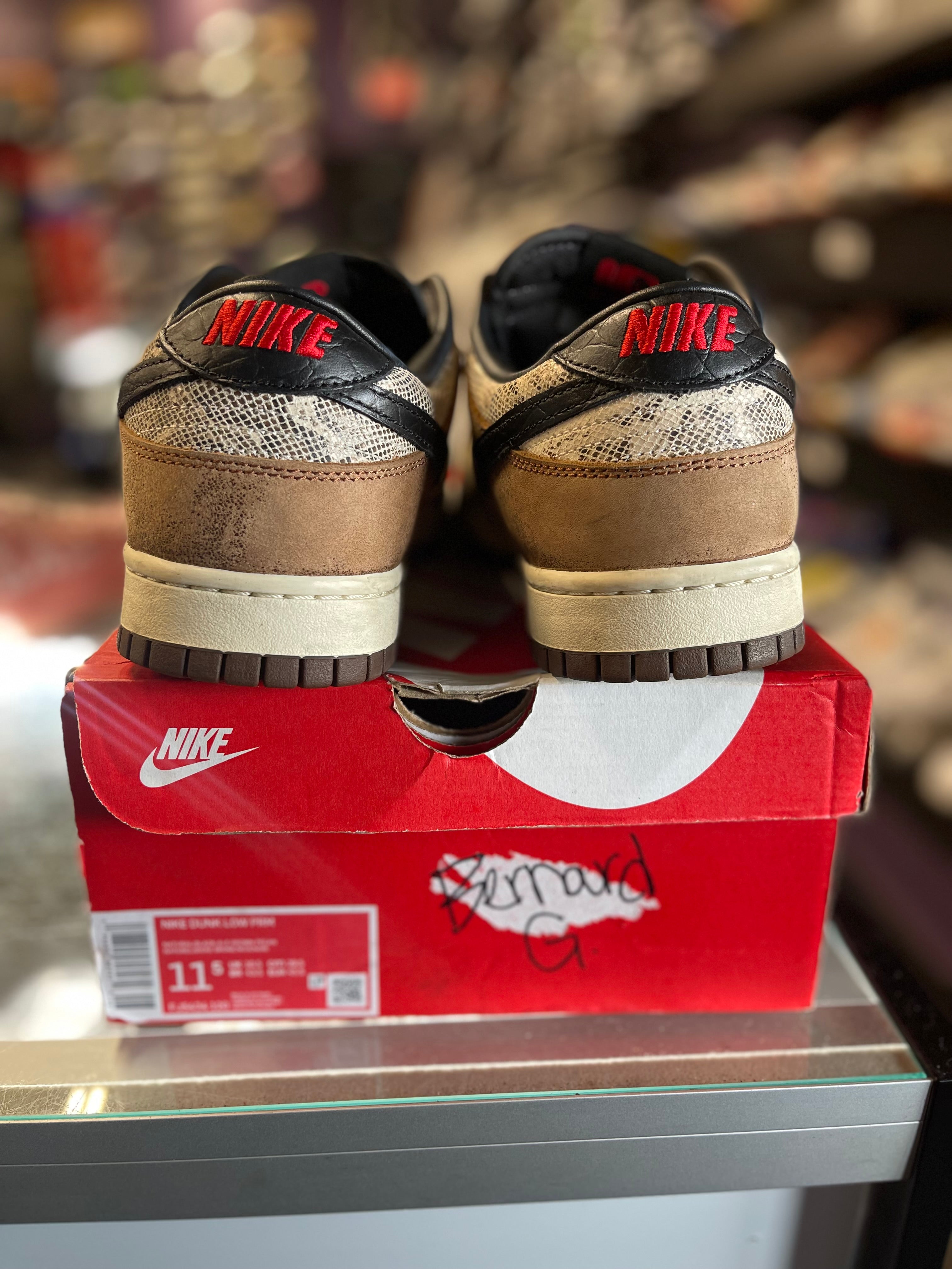 2023 Nike Dunk Low Premium "CO.JP Brown Snakeskin"