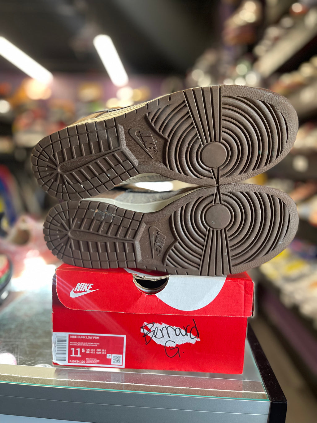 2023 Nike Dunk Low Premium "CO.JP Brown Snakeskin"