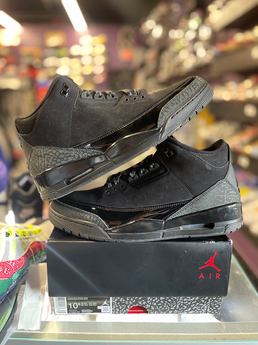 2025 Air Jordan Retro 3 "Black Cat"