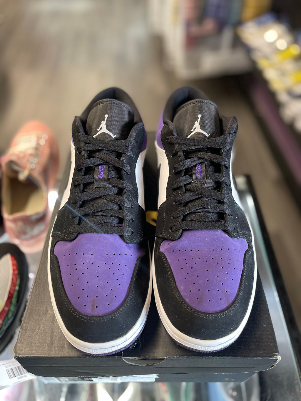 2019 Air Jordan Retro 1 Low "Court Purple"