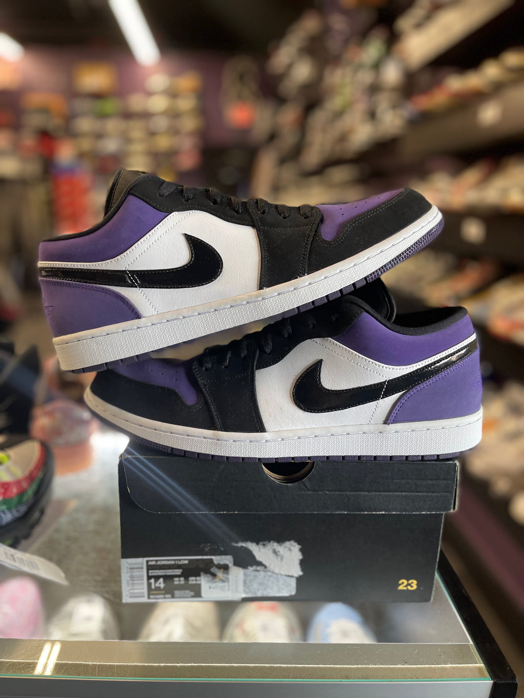 2019 Air Jordan Retro 1 Low "Court Purple"